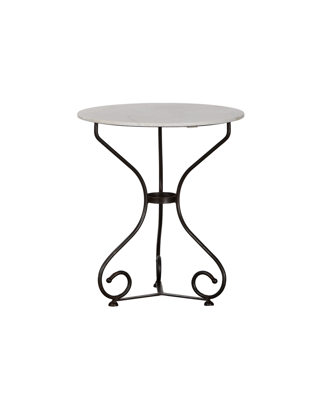 Olive Ateliers - Trellis Marble Bistro Table - Round