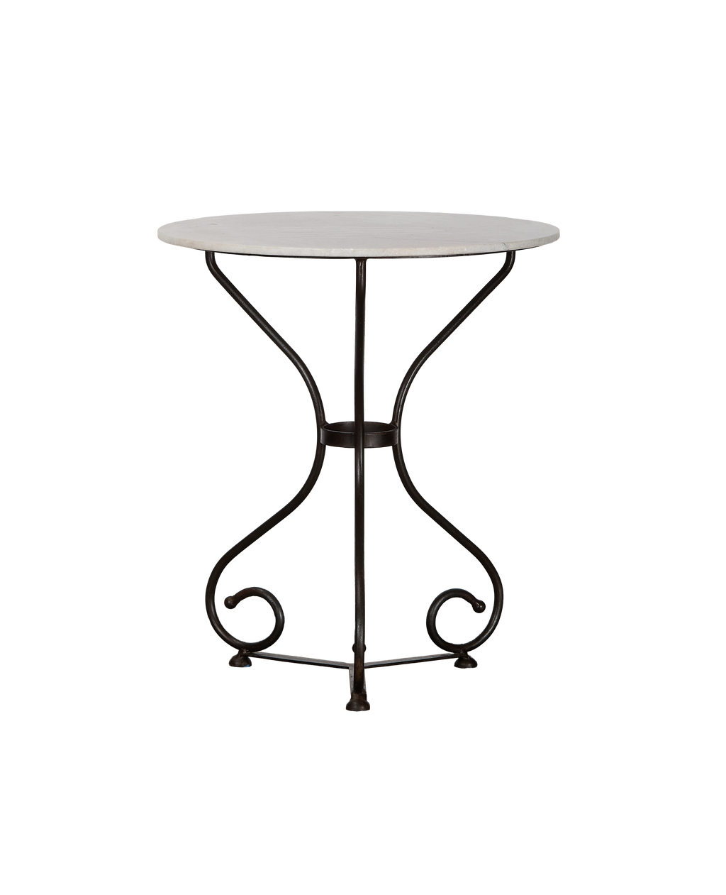 Olive Ateliers - Trellis Marble Bistro Table - Round