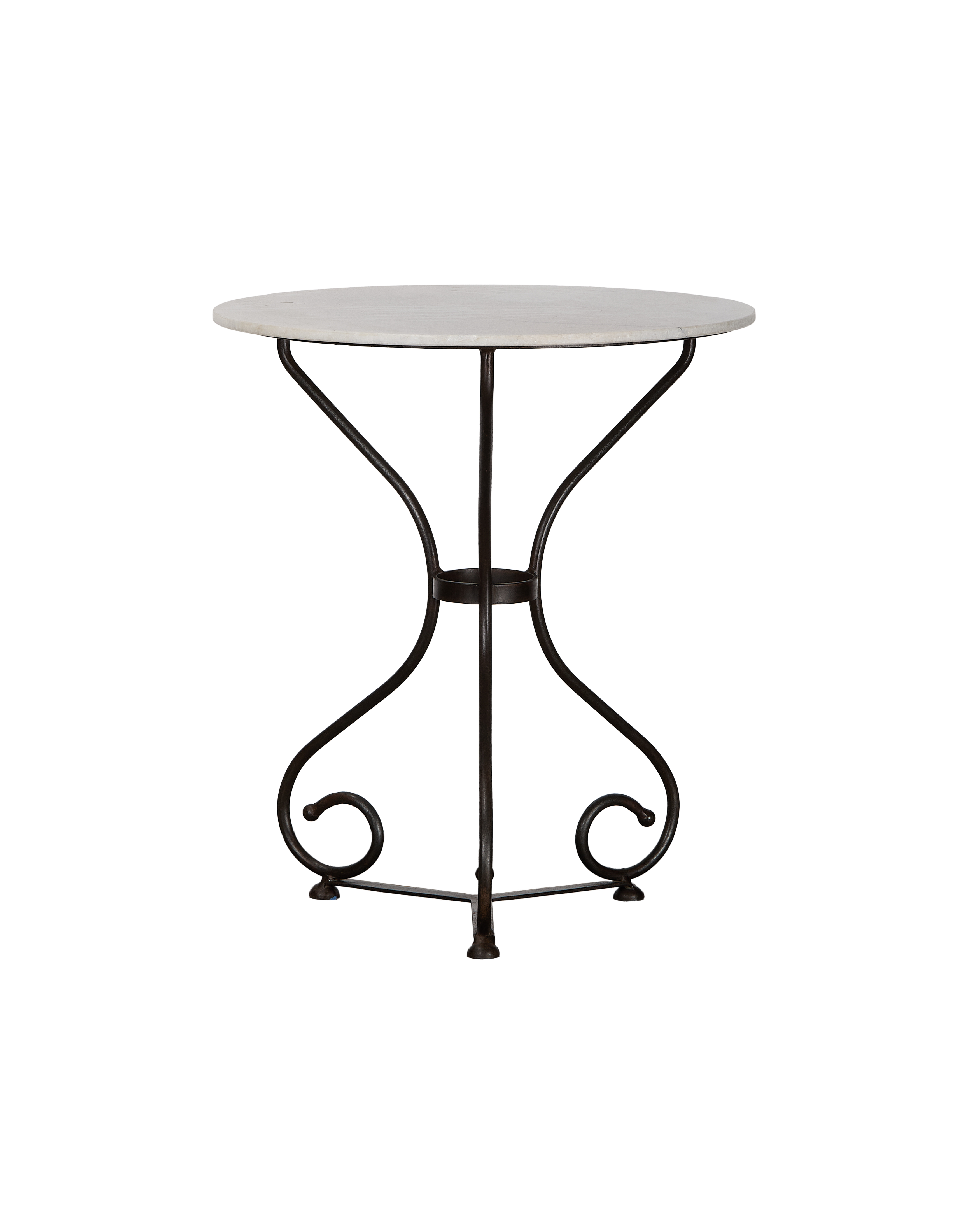 Olive Ateliers - Trellis Marble Bistro Table - Round