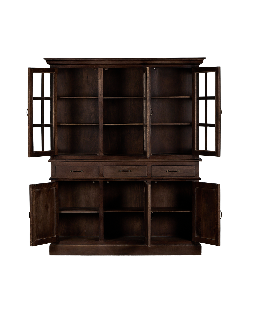 Olive Ateliers - Abbey Two - Piece Display Cabinet
