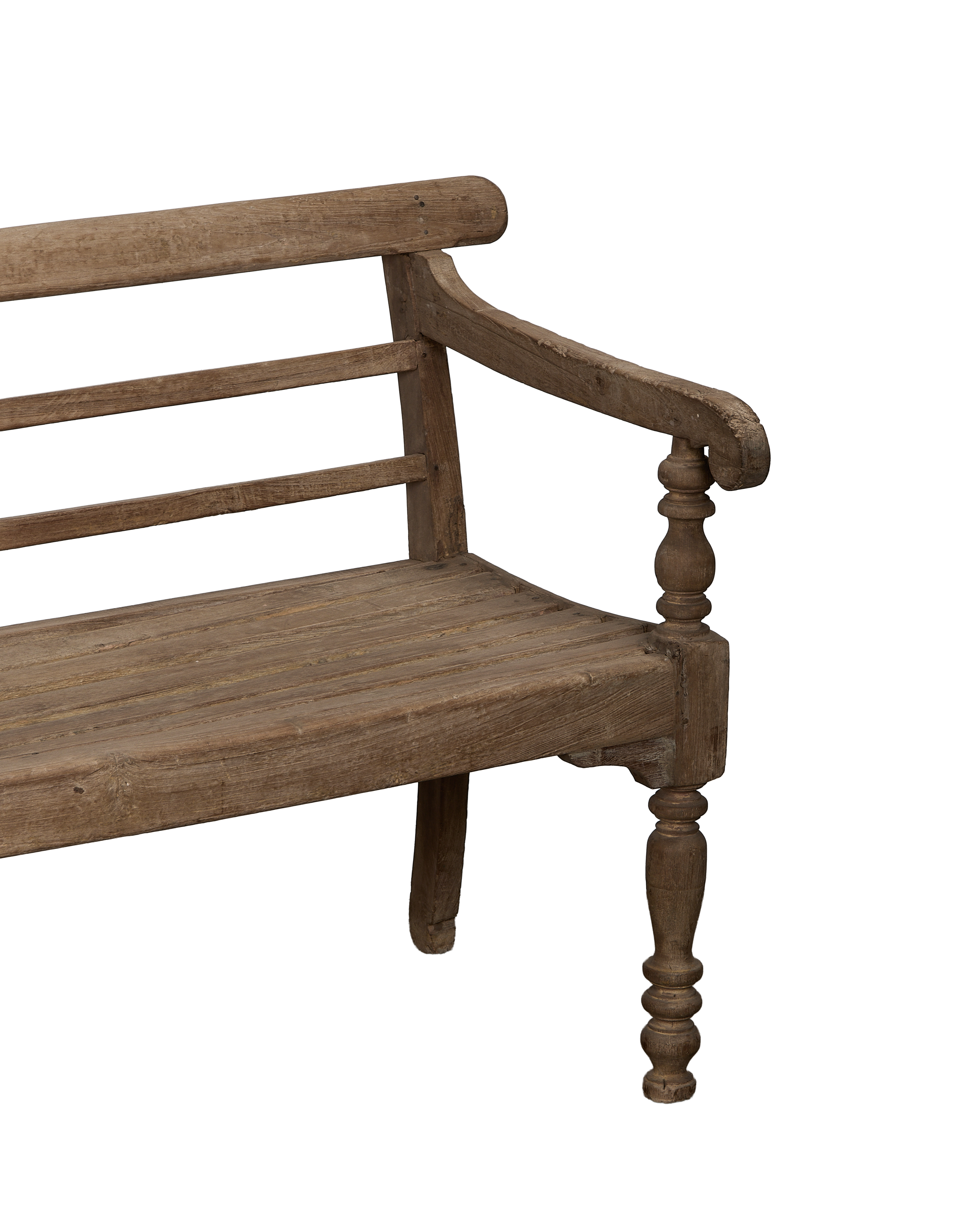 Olive Ateliers - Wood Sitting Bench - Natural