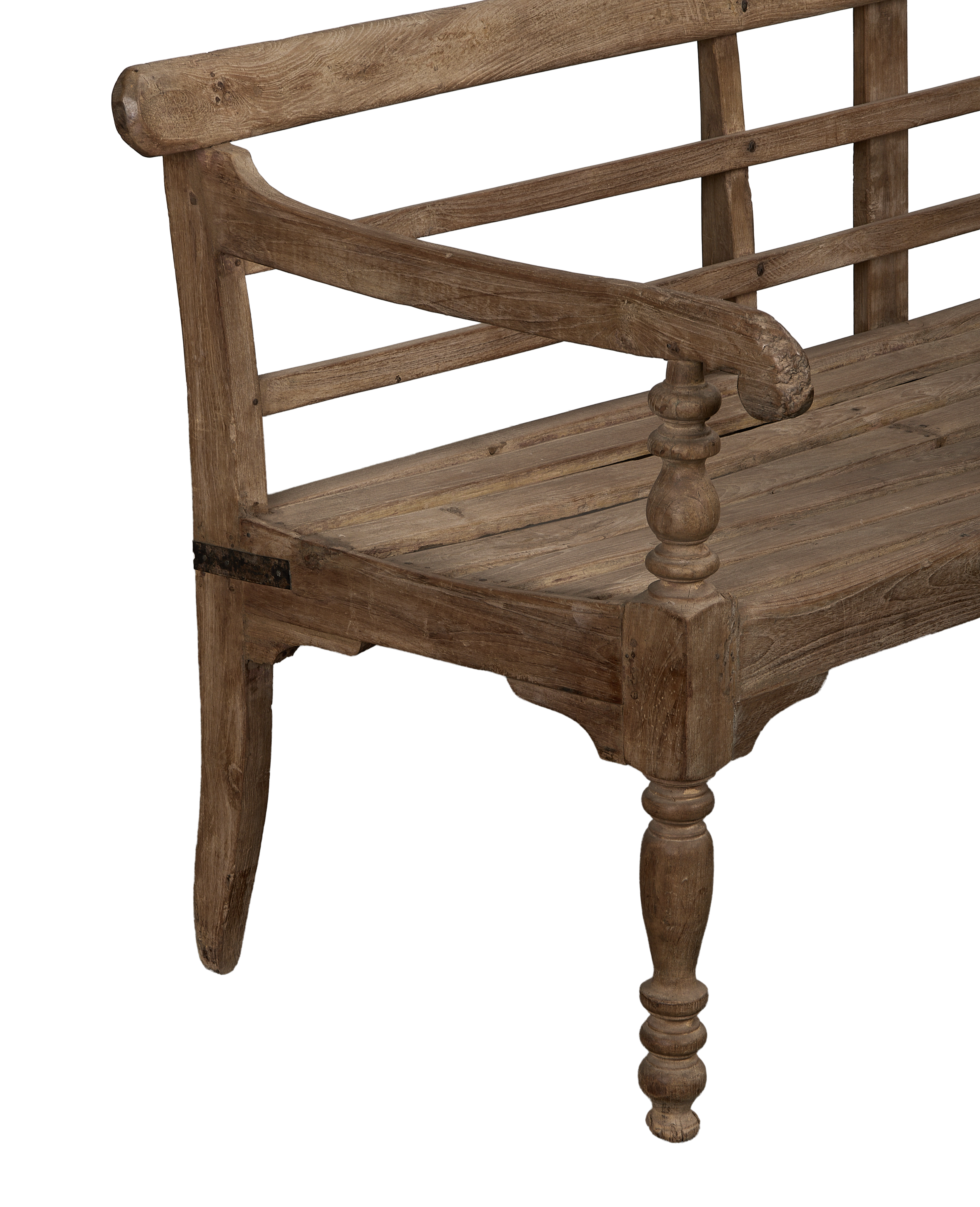 Olive Ateliers - Wood Sitting Bench - Natural