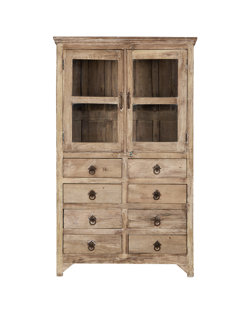 Olive Ateliers - Wood Cabinet - Bleached