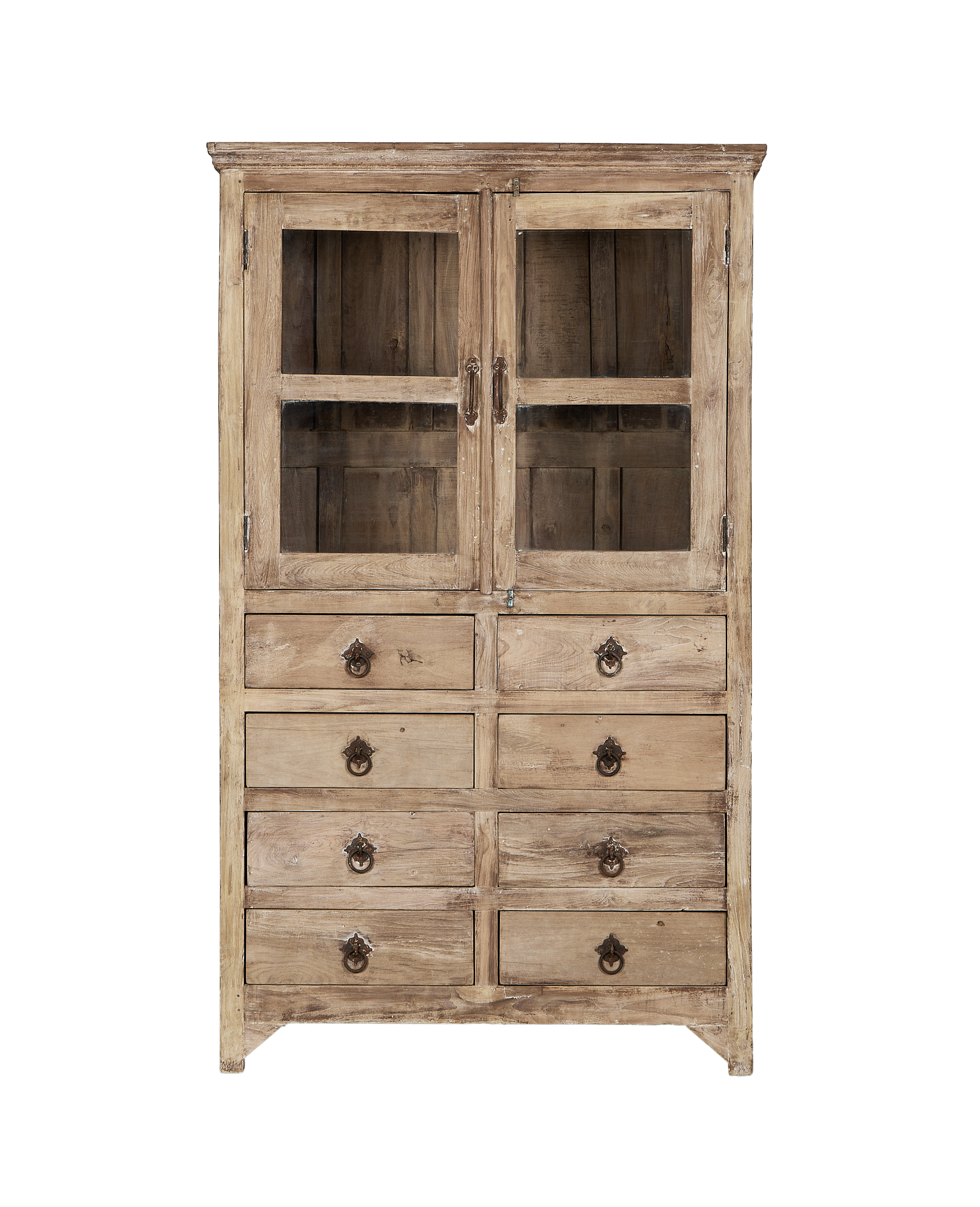 Olive Ateliers - Wood Cabinet - Bleached