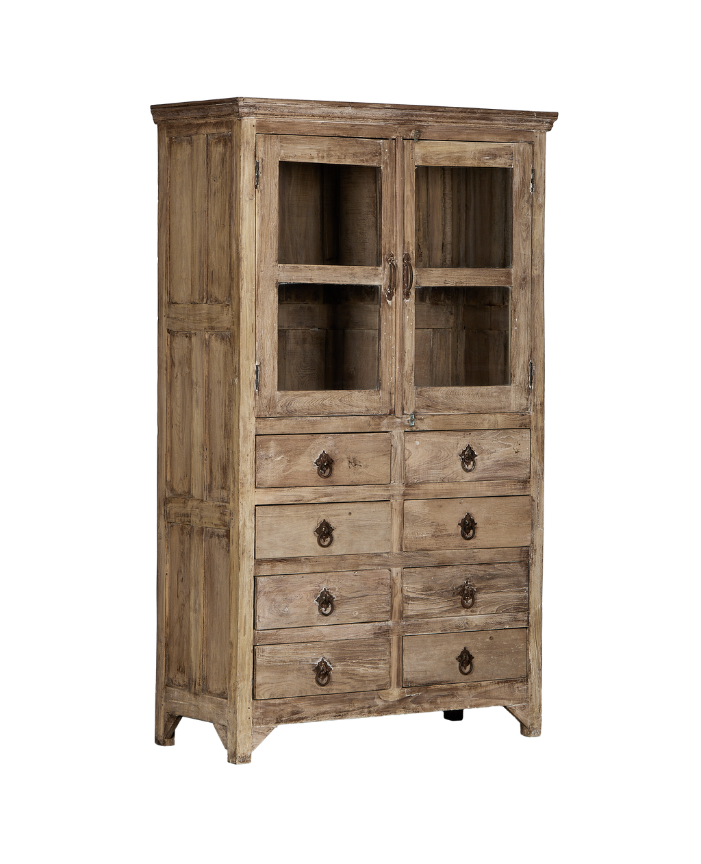 Olive Ateliers - Wood Cabinet - Bleached