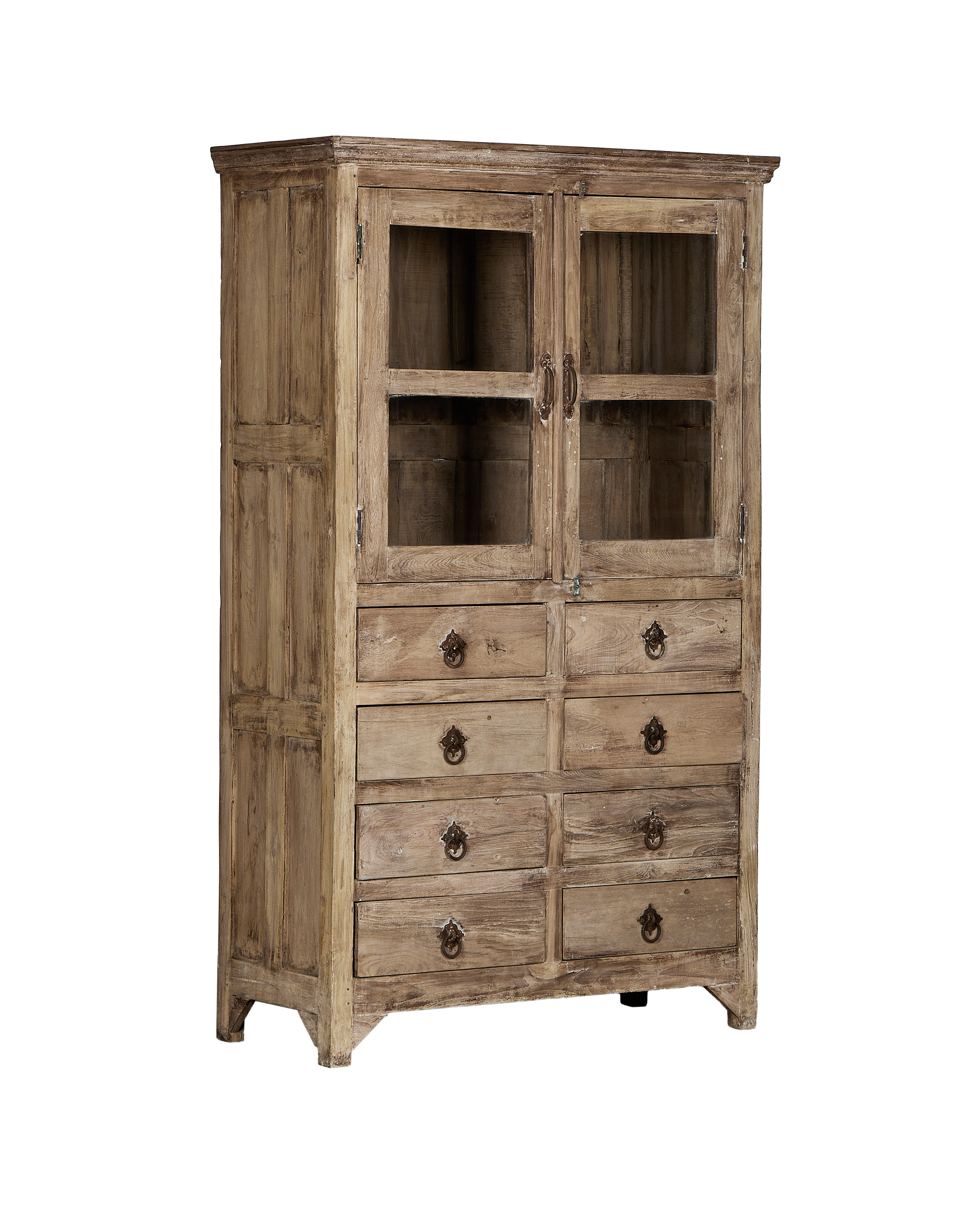 Olive Ateliers - Wood Cabinet - Bleached