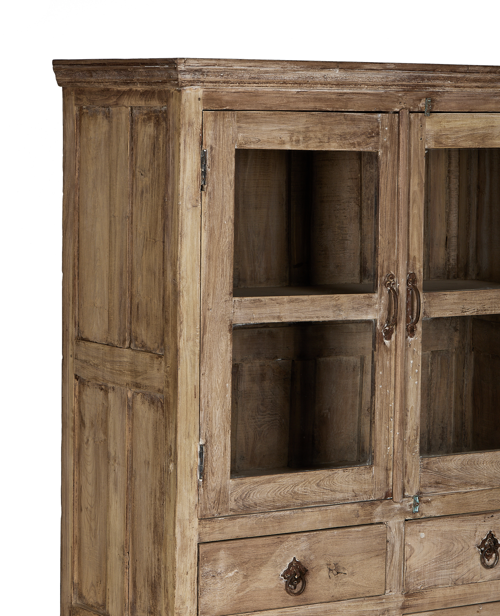 Olive Ateliers - Wood Cabinet - Bleached
