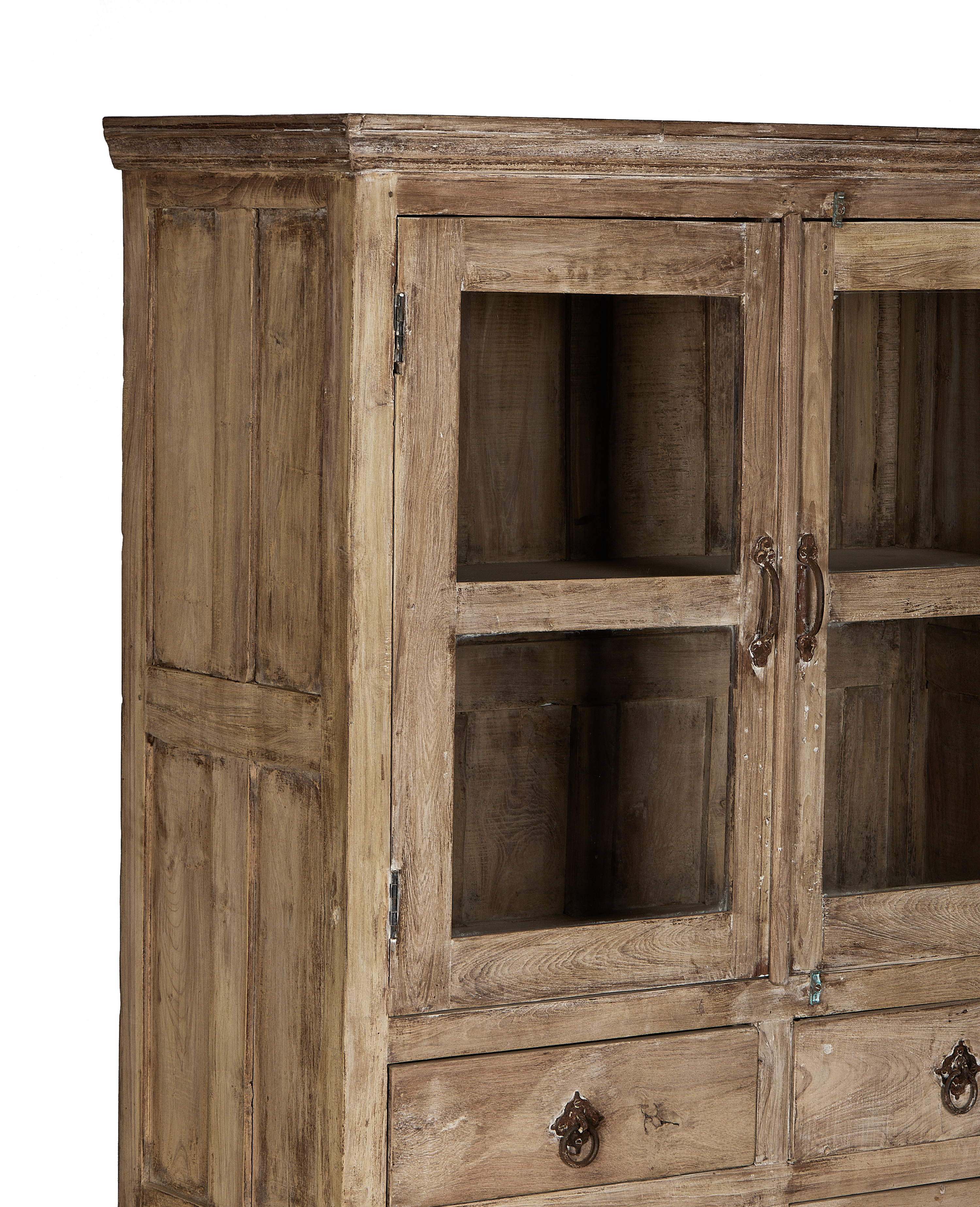Olive Ateliers - Wood Cabinet - Bleached