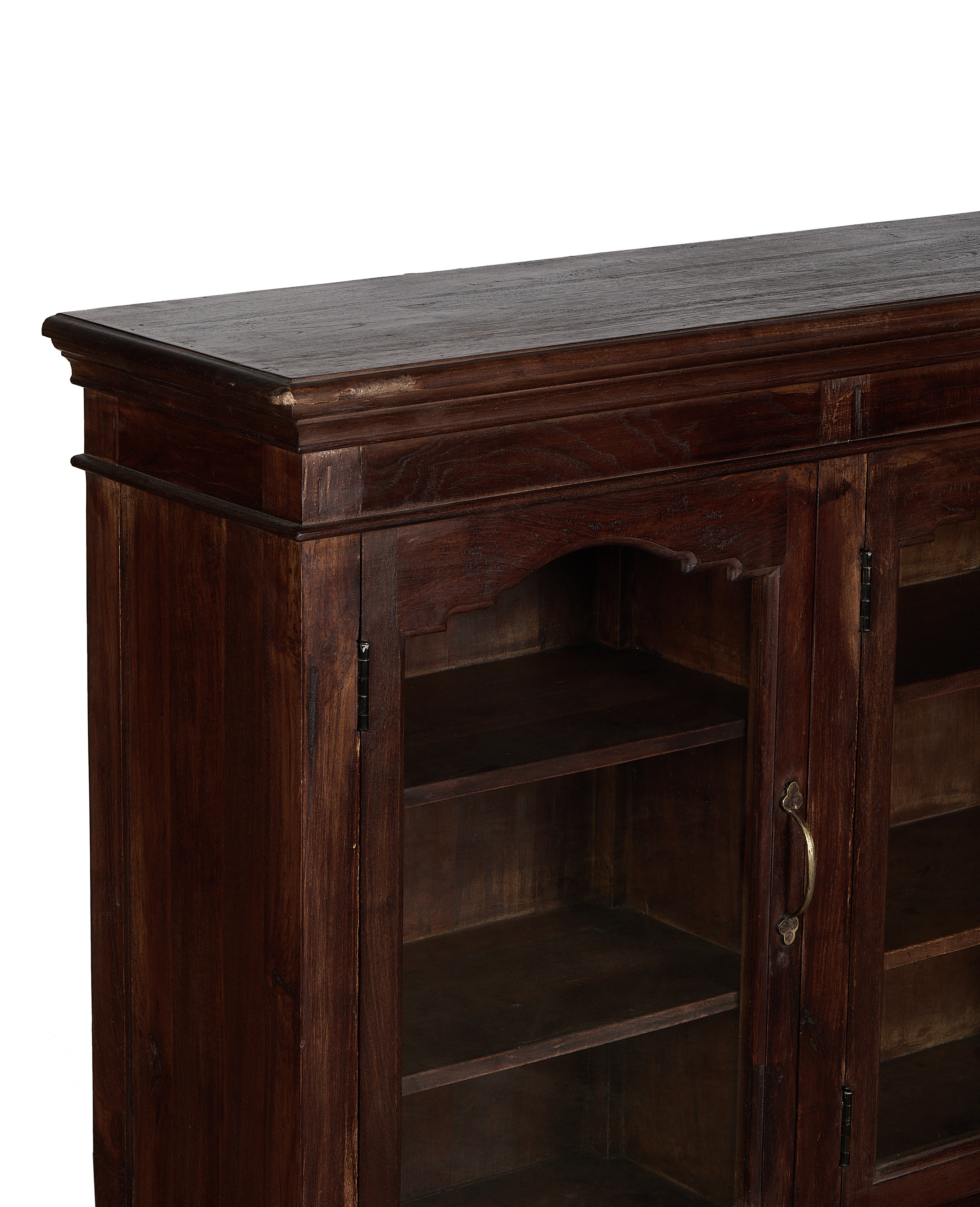 Olive Ateliers - Barley Twist Glazed Sideboard - Stained