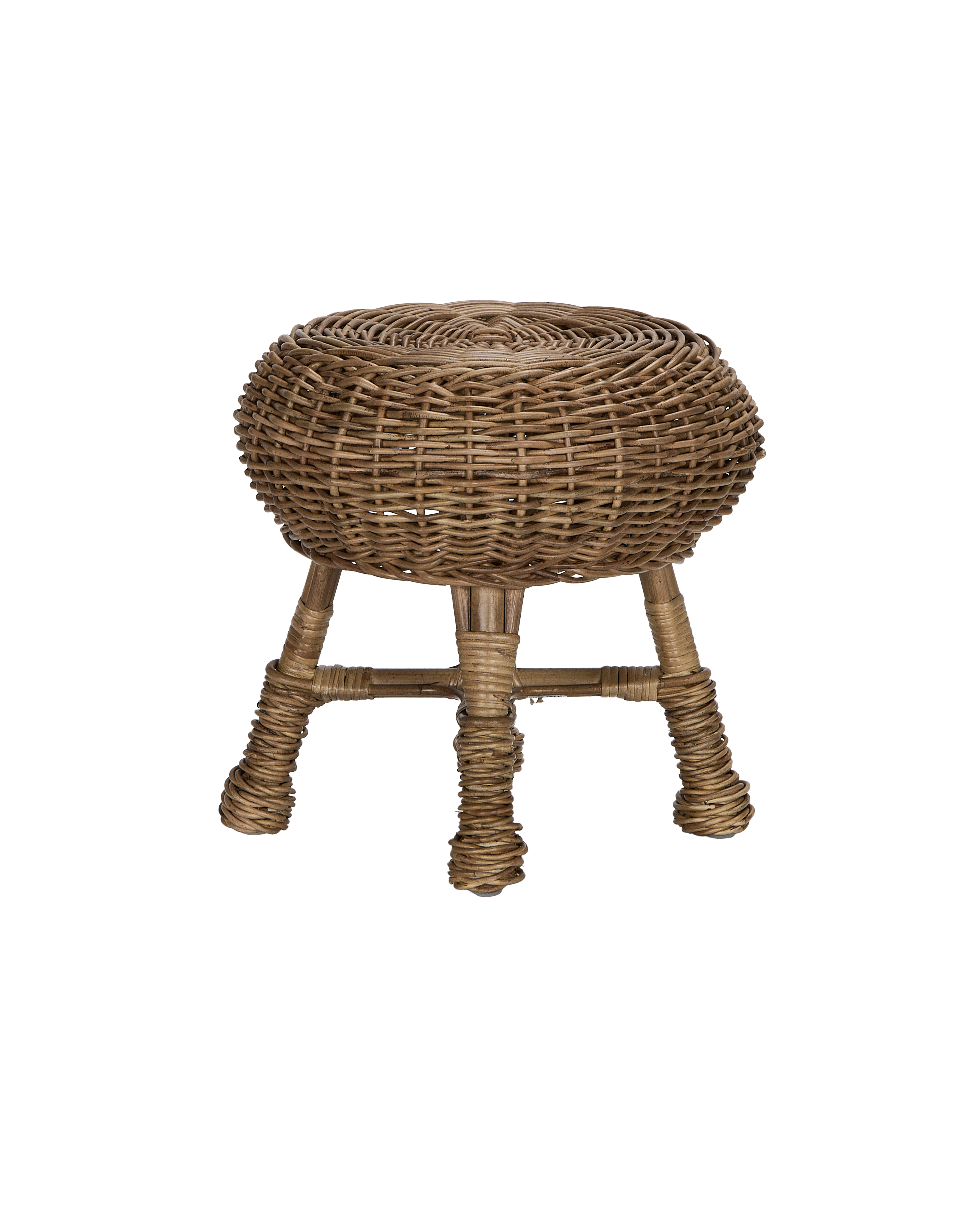 Olive Ateliers - Feet Up Rattan Footstool