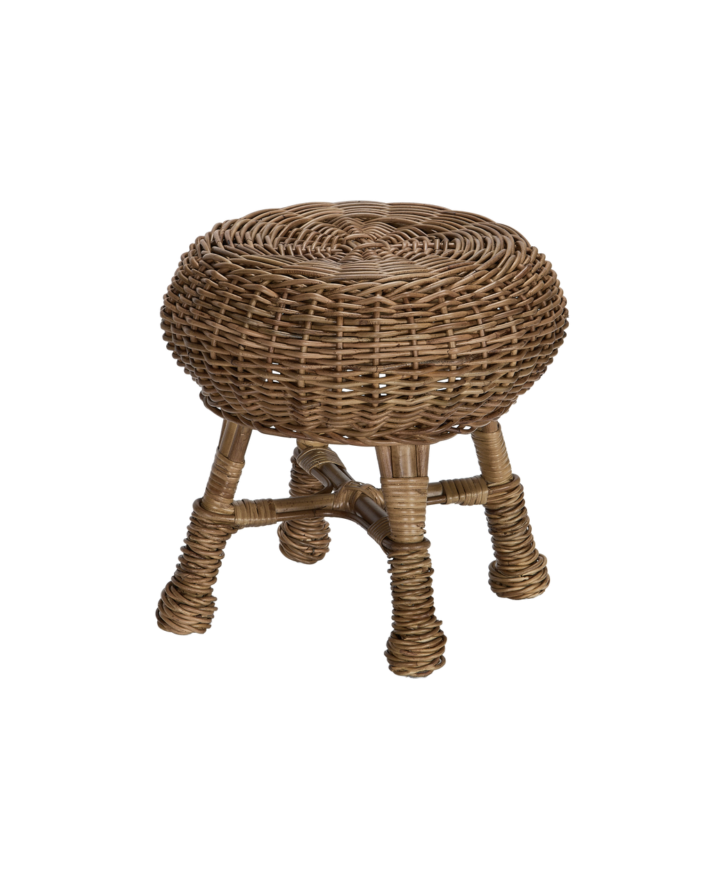 Olive Ateliers - Feet Up Rattan Footstool