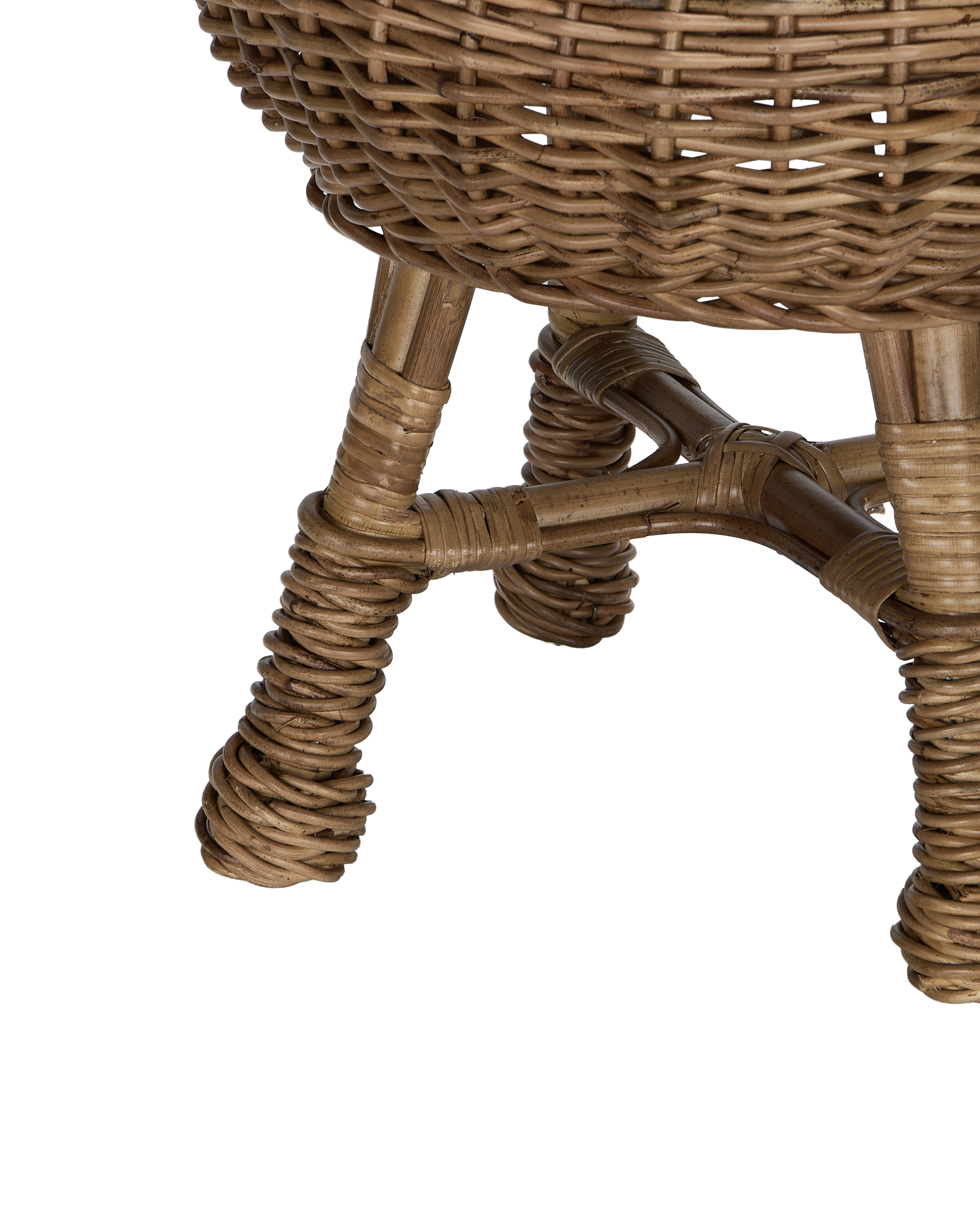 Olive Ateliers - Feet Up Rattan Footstool