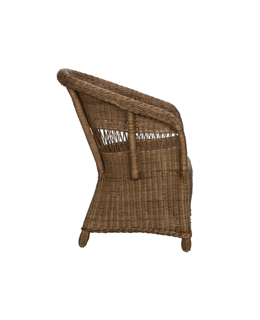 Olive Ateliers - Cradle Rattan Dining Armchair