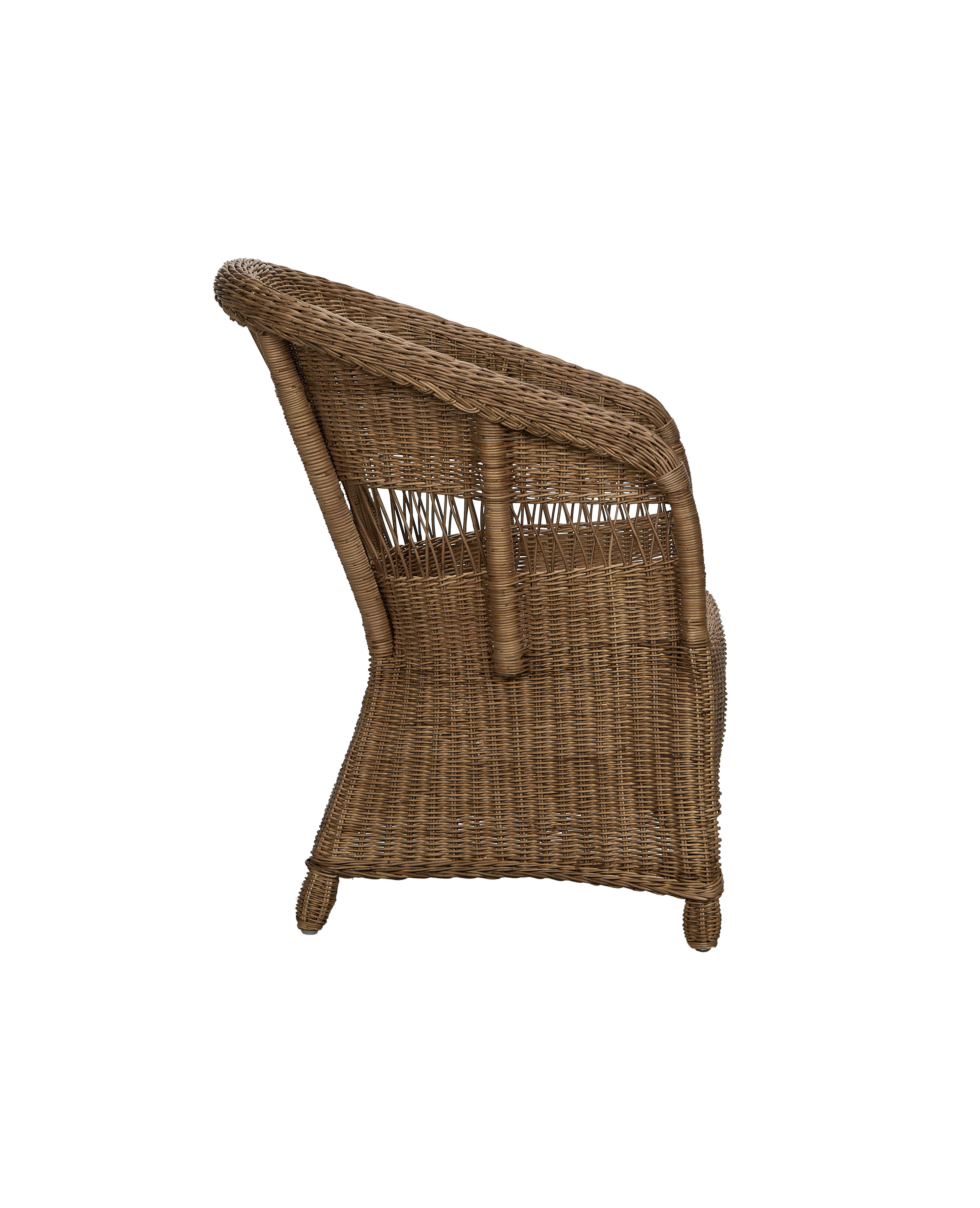 Olive Ateliers - Cradle Rattan Dining Armchair