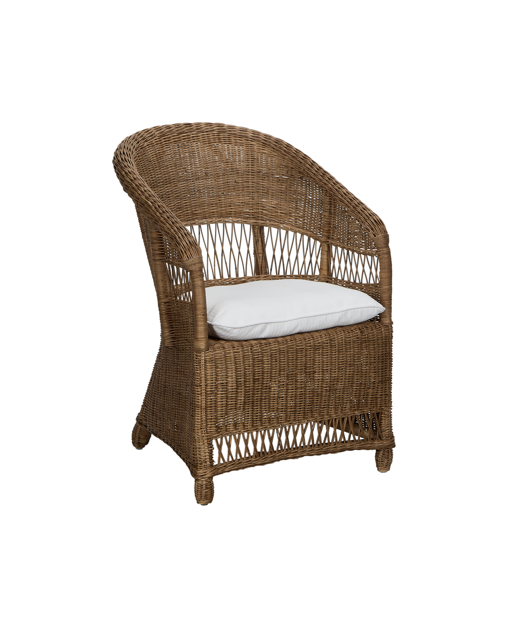 Olive Ateliers - Cradle Rattan Dining Armchair