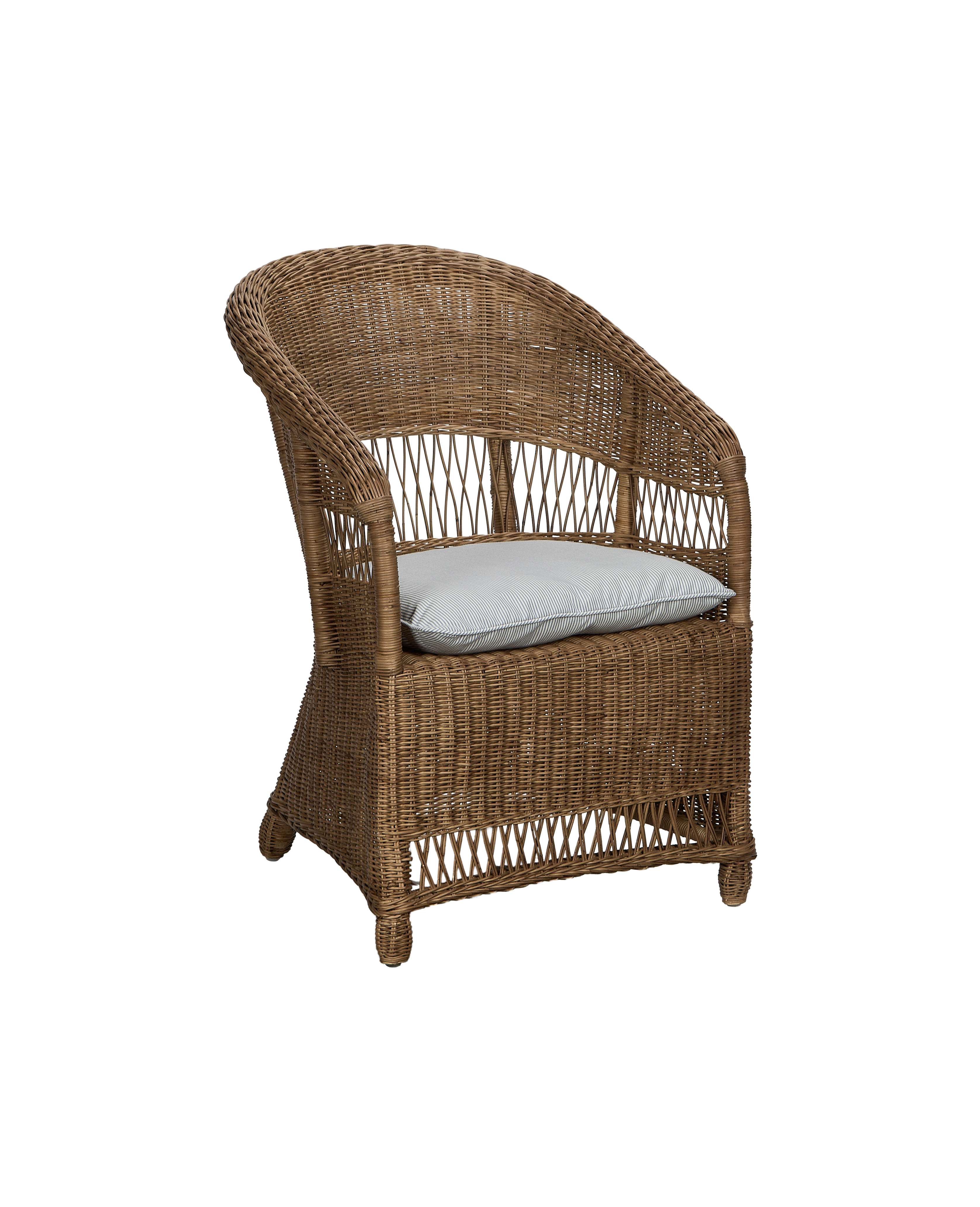 Olive Ateliers - Cradle Rattan Dining Armchair