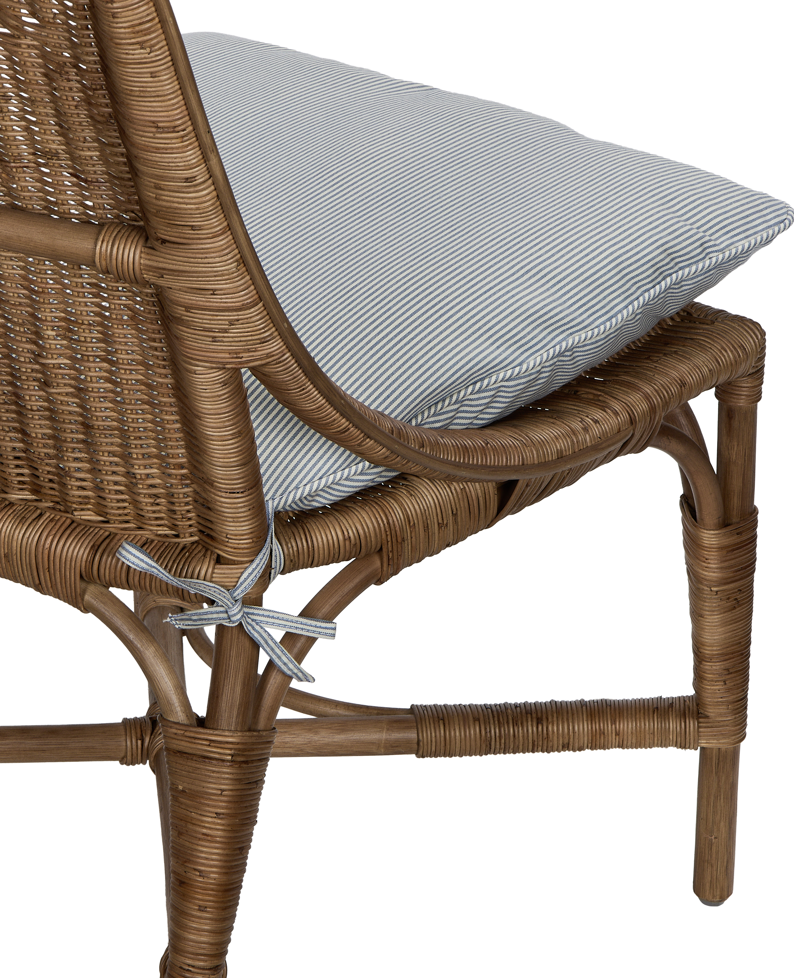 Olive Ateliers - Stay A While Seat Cushion - Bayside Stripe