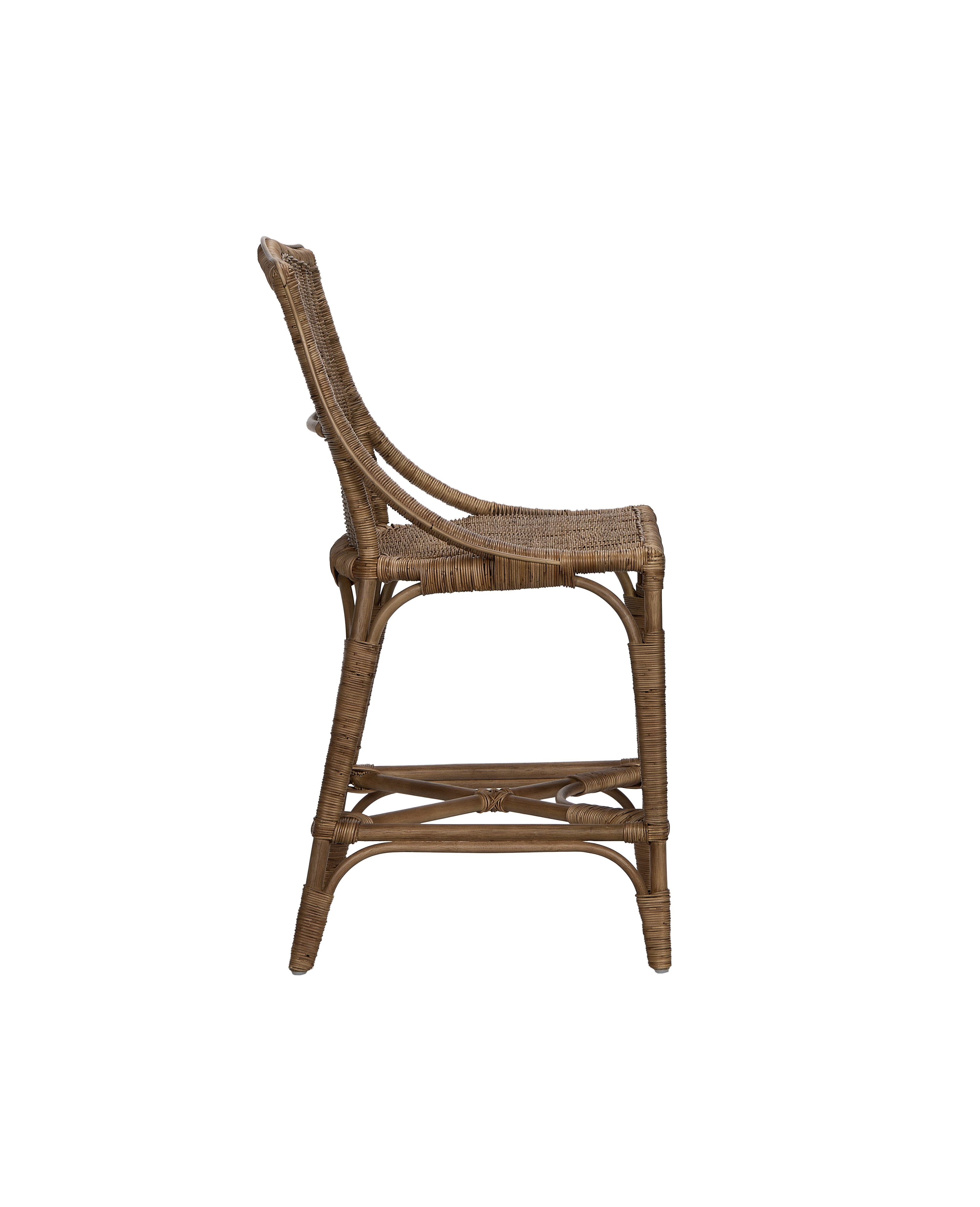 Olive Ateliers - Memory Rattan Counter Stool