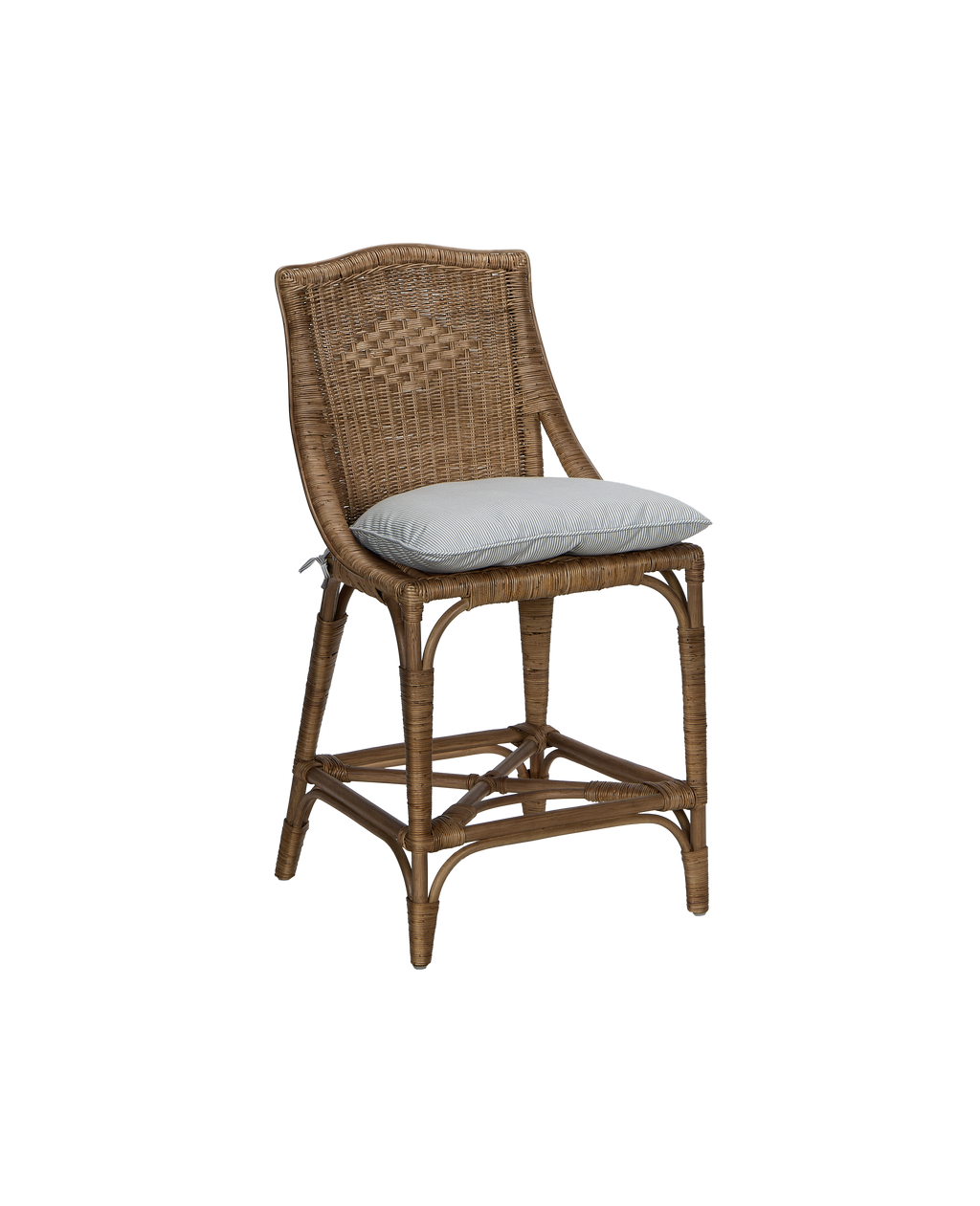 Olive Ateliers - Memory Rattan Counter Stool