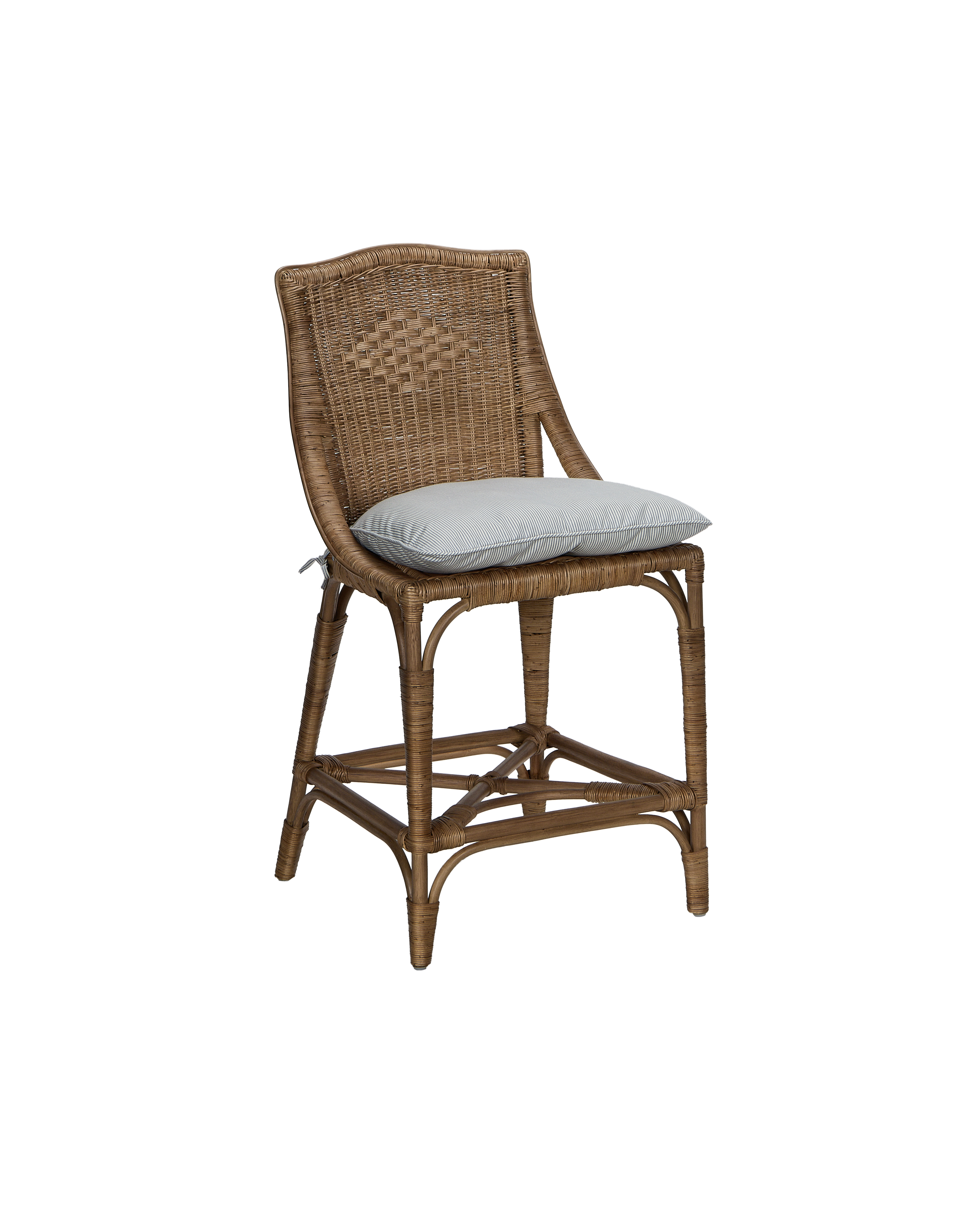 Olive Ateliers - Memory Rattan Counter Stool