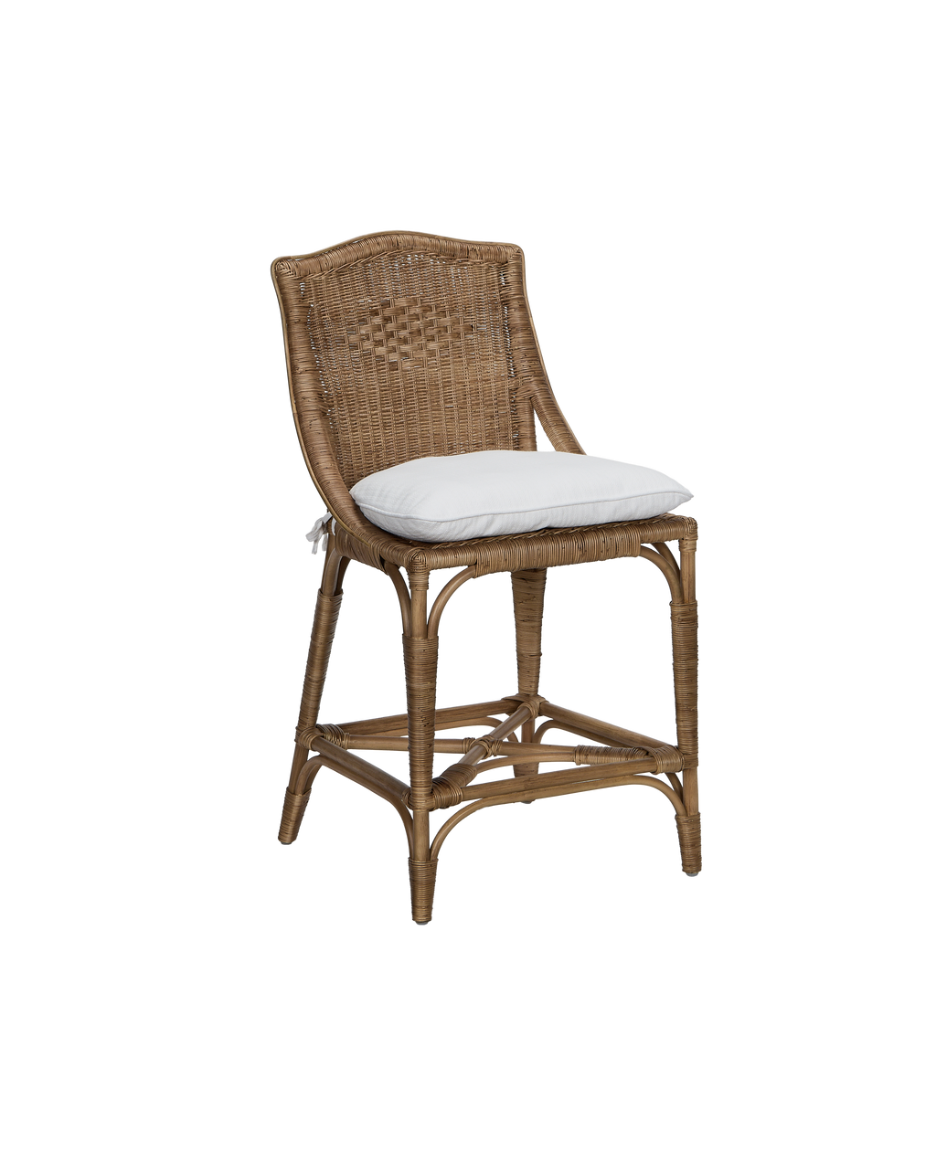 Olive Ateliers - Memory Rattan Counter Stool