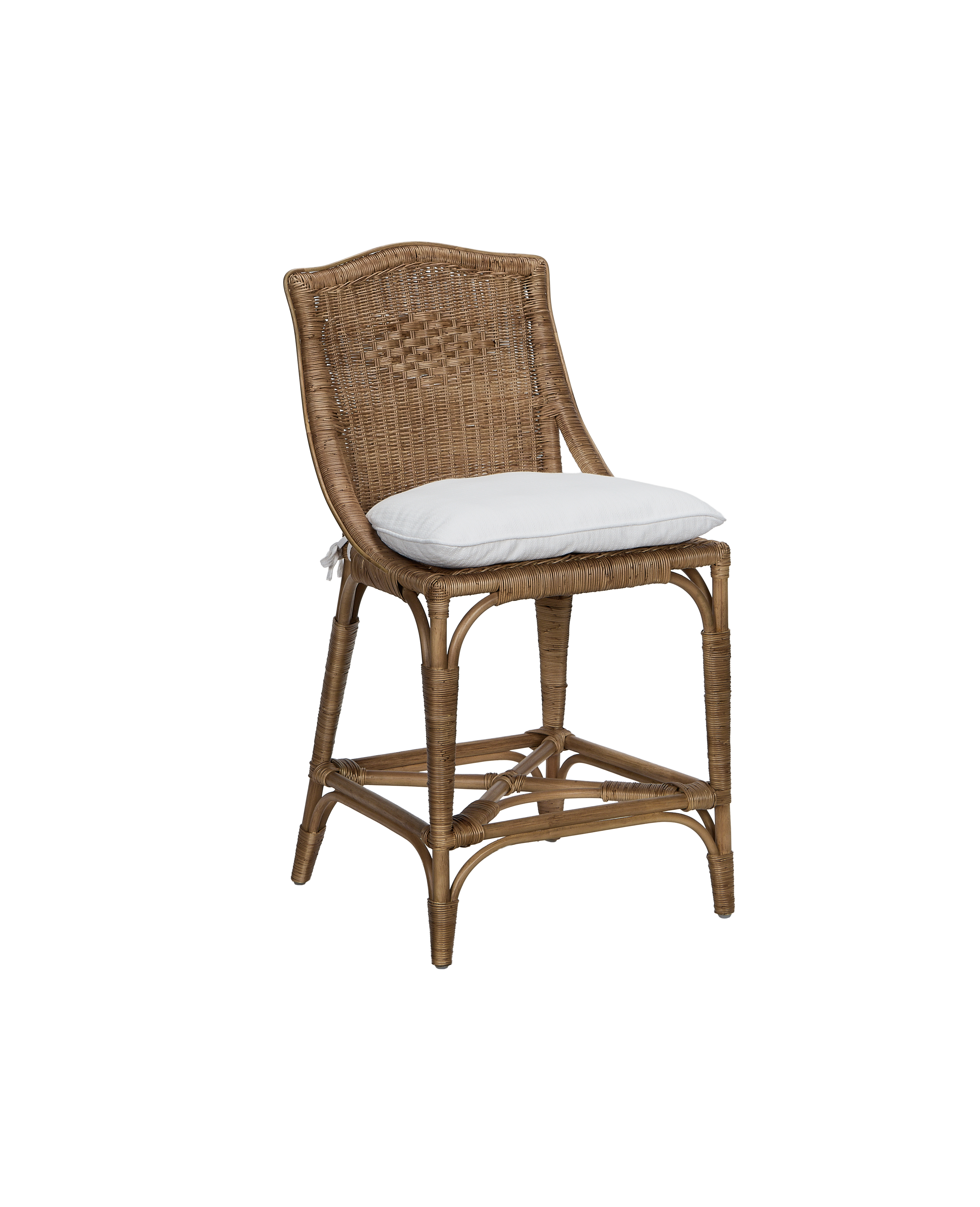 Olive Ateliers - Memory Rattan Counter Stool