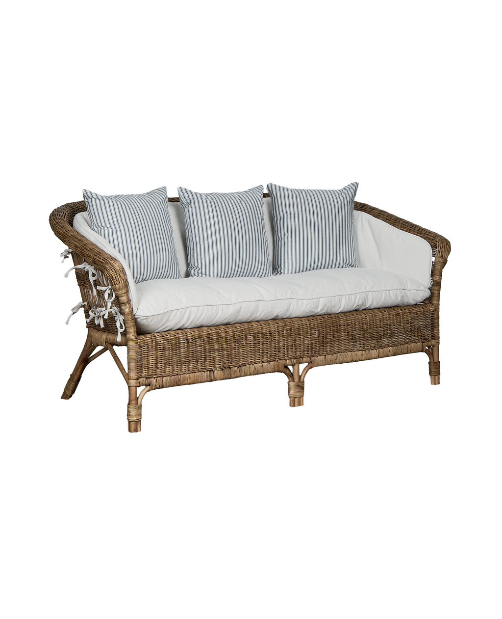 Olive Ateliers - Sanctuary Rattan Sofa - Shell