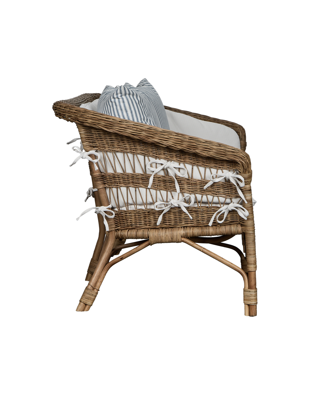 Olive Ateliers - Sanctuary Rattan Sofa - Shell