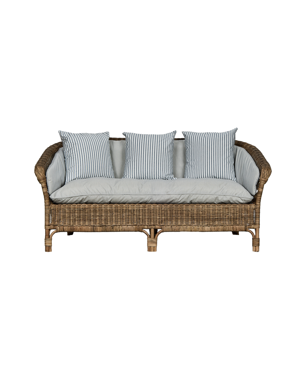 Olive Ateliers - Sanctuary Sofa Back Cushion - Bayside Stripe