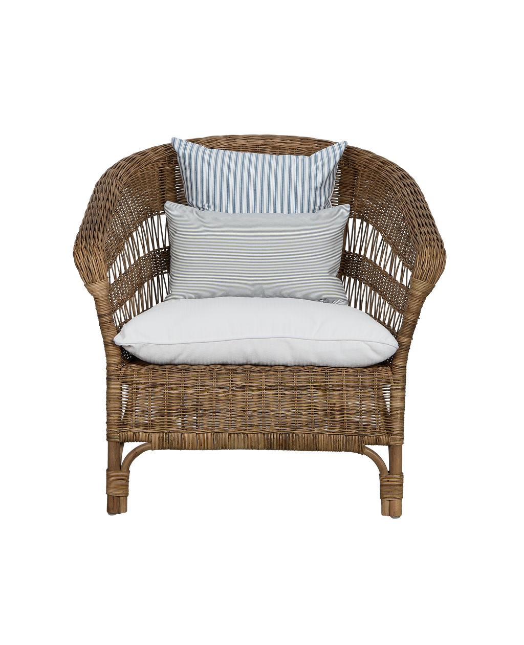 Olive Ateliers - Sanctuary Rattan Lounge Chair - Shell