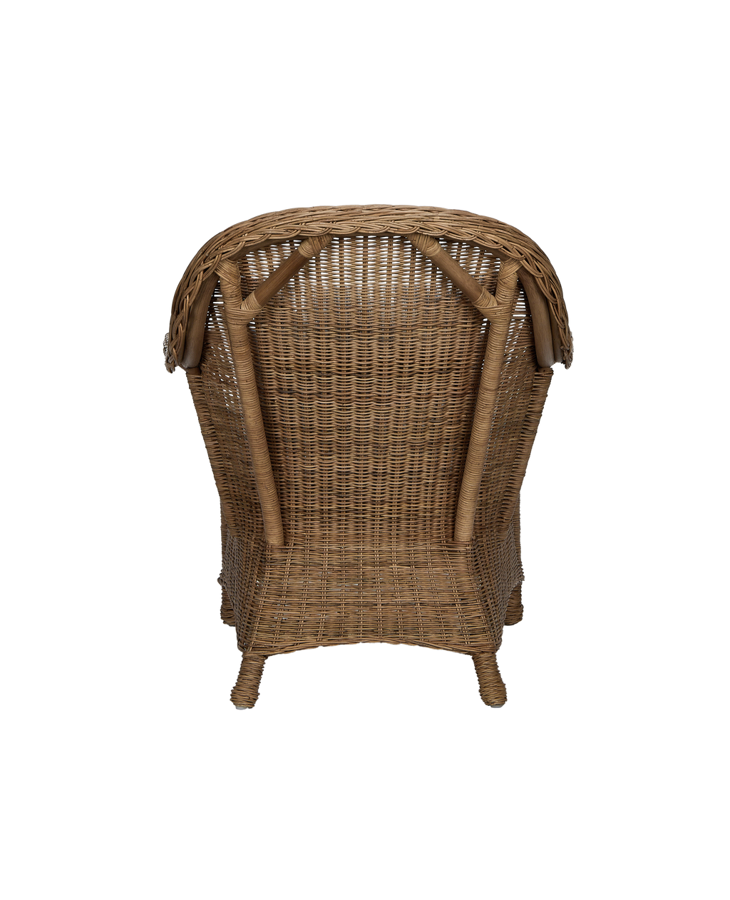 Olive Ateliers - Reader Rattan Armchair - Bayside Stripe