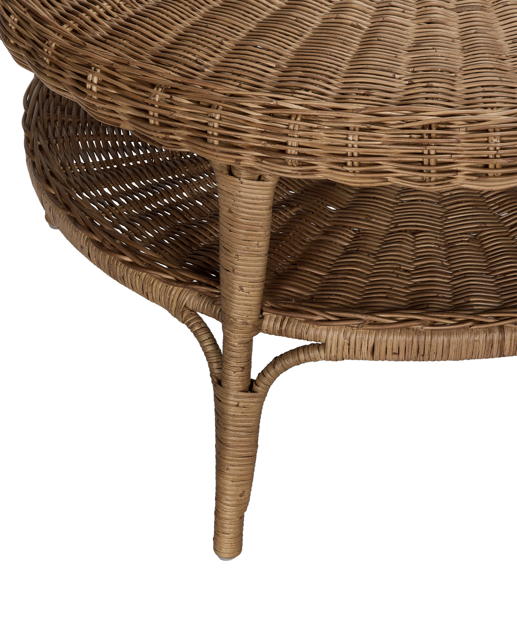Olive Ateliers - Gather Rattan Coffee Table