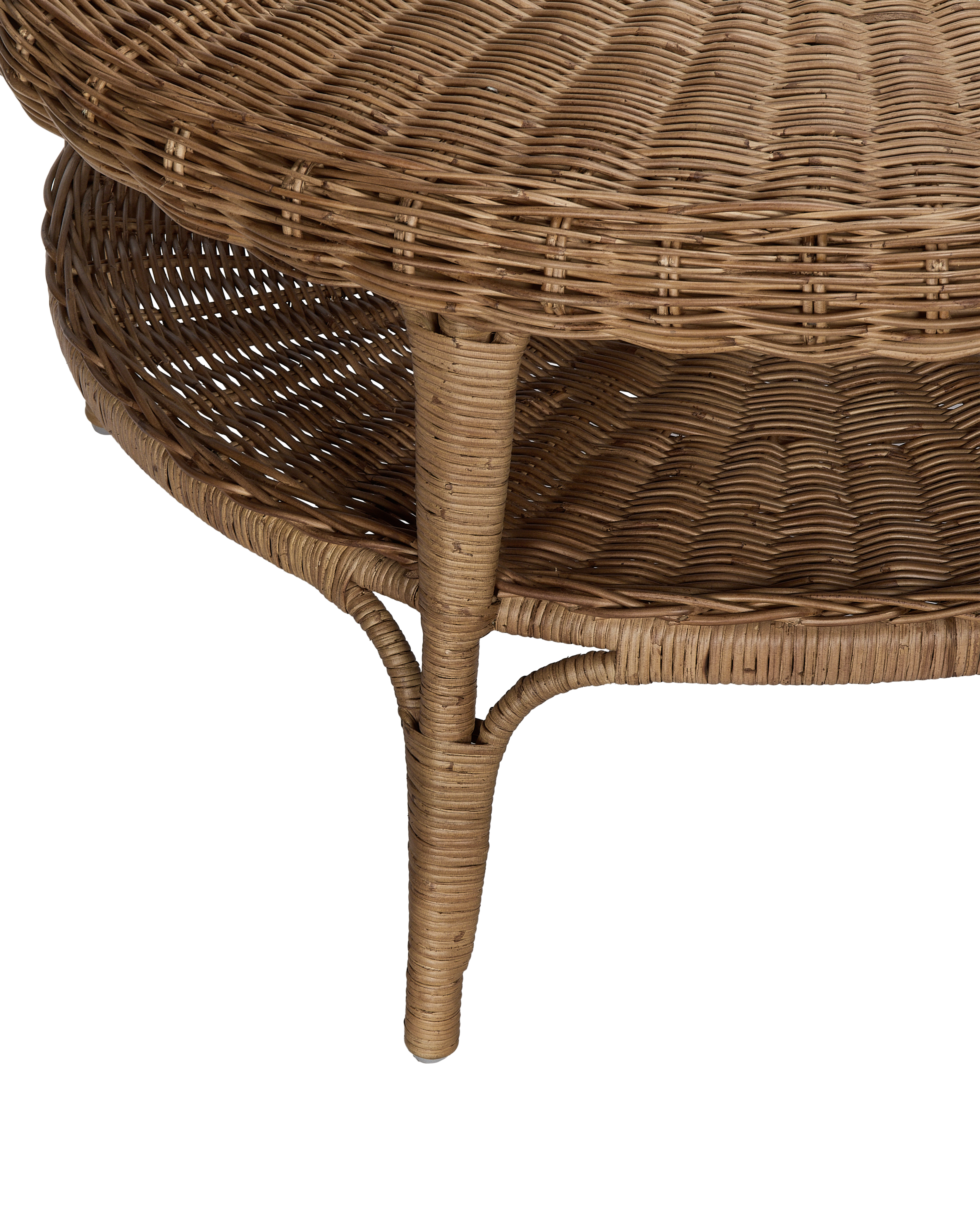 Olive Ateliers - Gather Rattan Coffee Table
