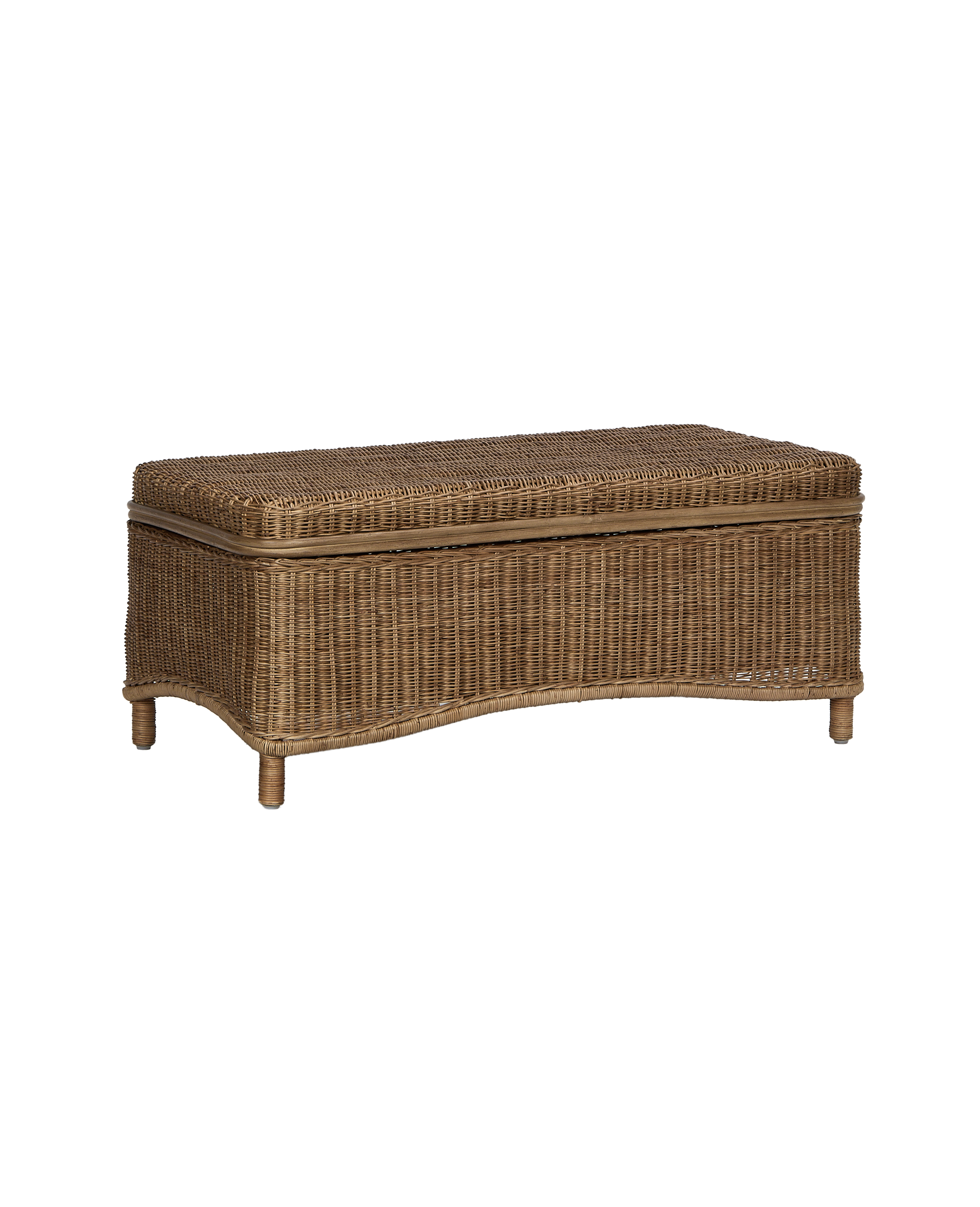 Olive Ateliers - True West Rattan Coffee Table