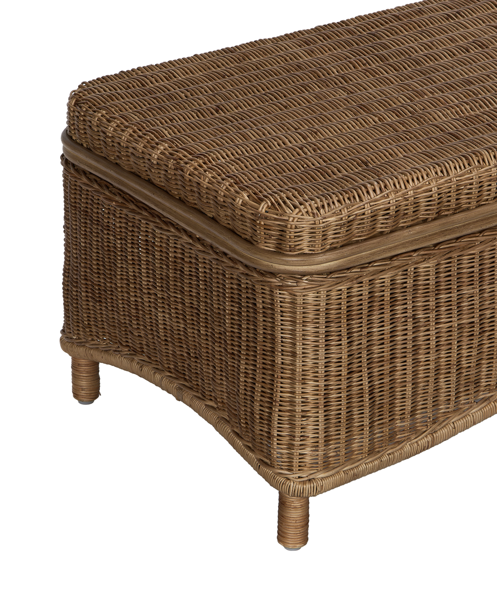 Olive Ateliers - True West Rattan Coffee Table