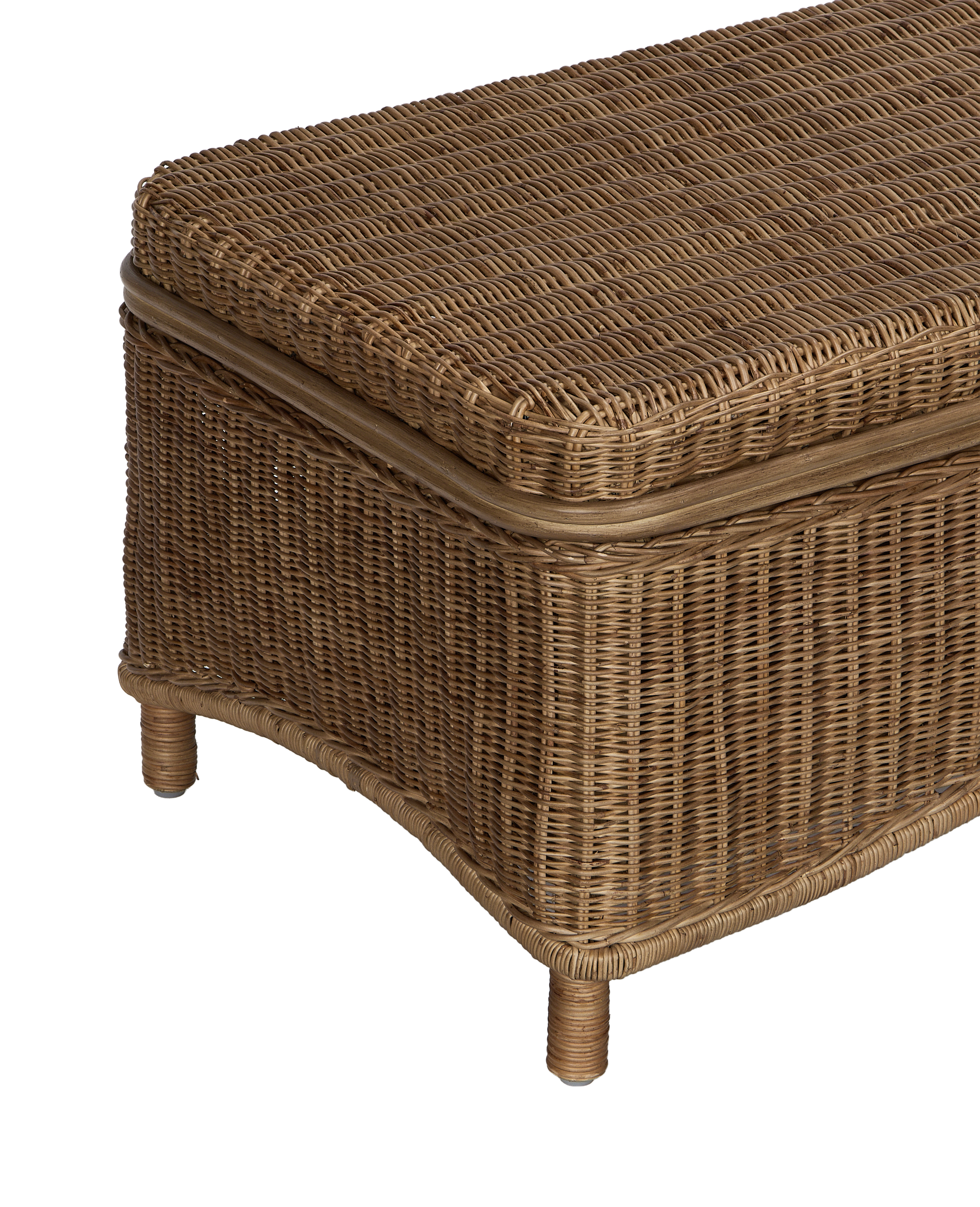 Olive Ateliers - True West Rattan Coffee Table