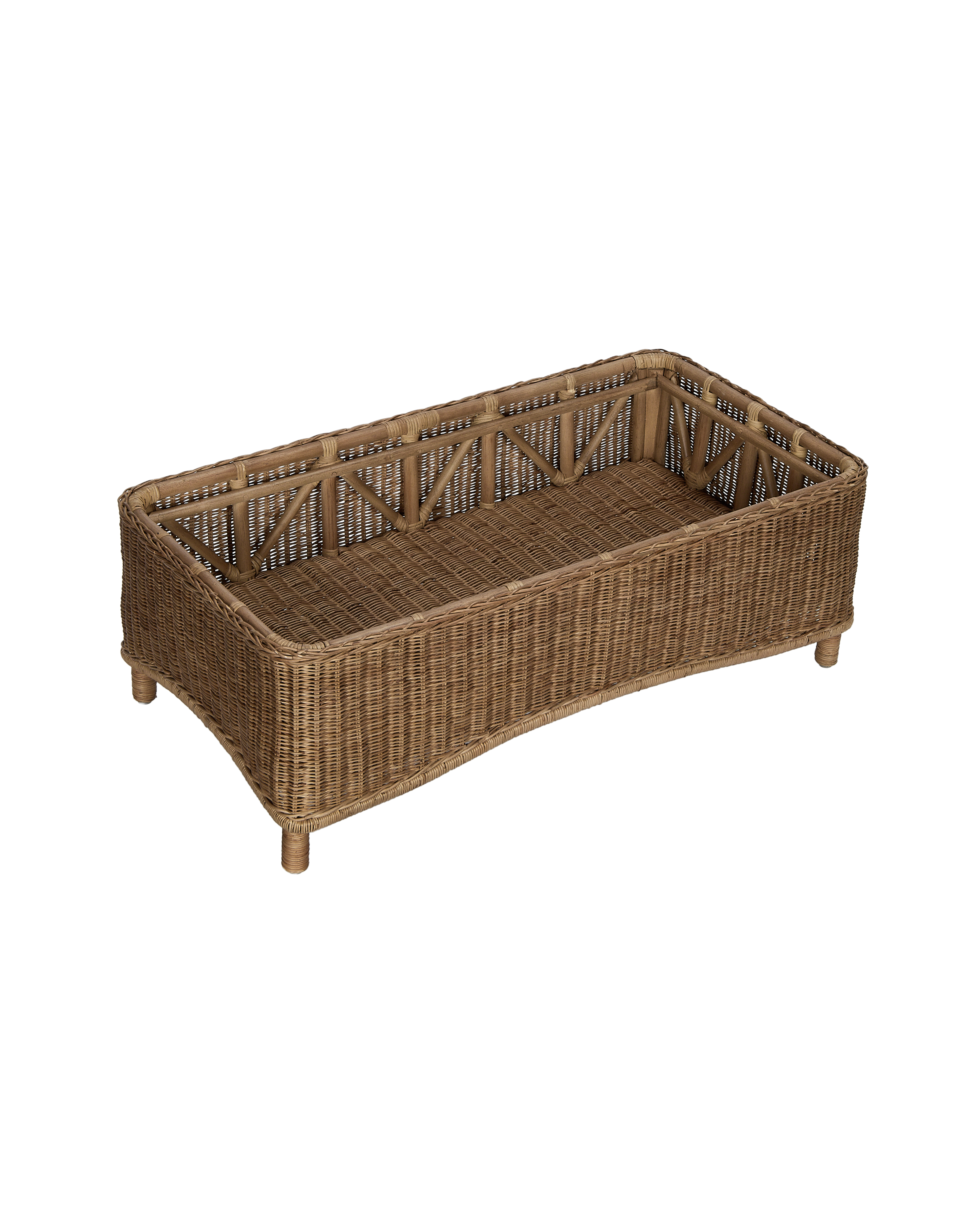 Olive Ateliers - True West Rattan Coffee Table