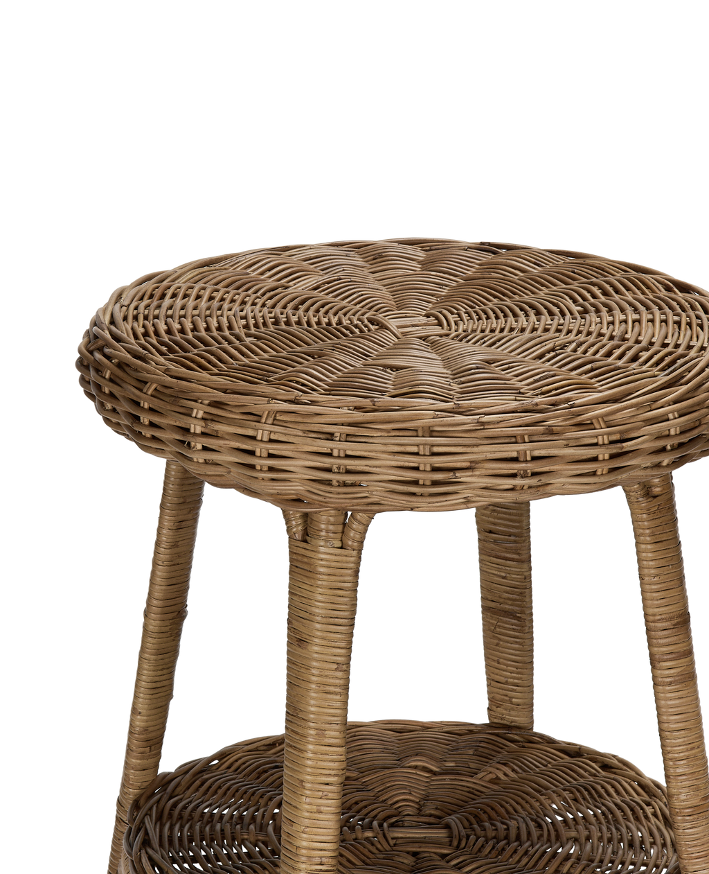 Olive Ateliers - Lemonade Rattan Side Table