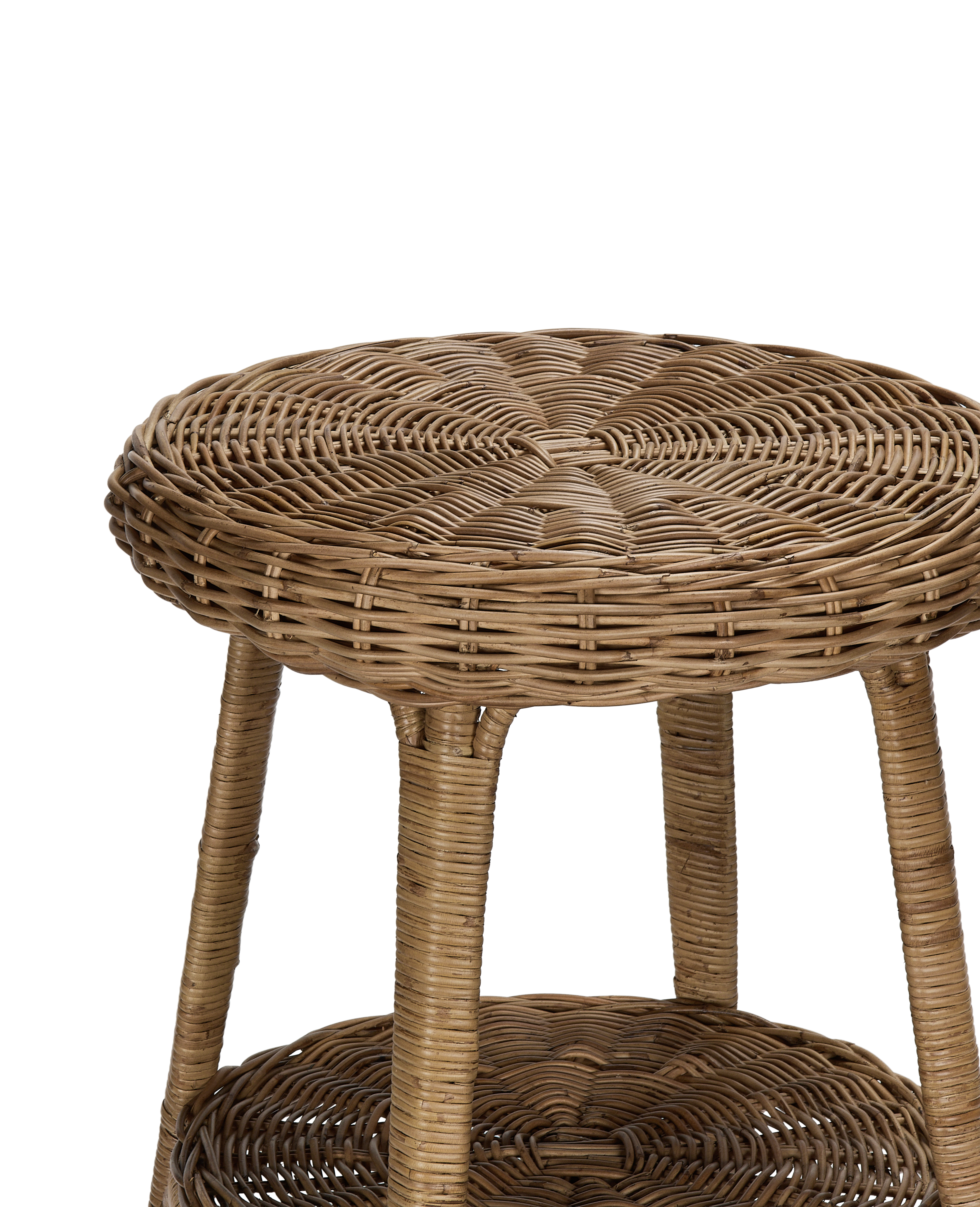 Olive Ateliers - Lemonade Rattan Side Table