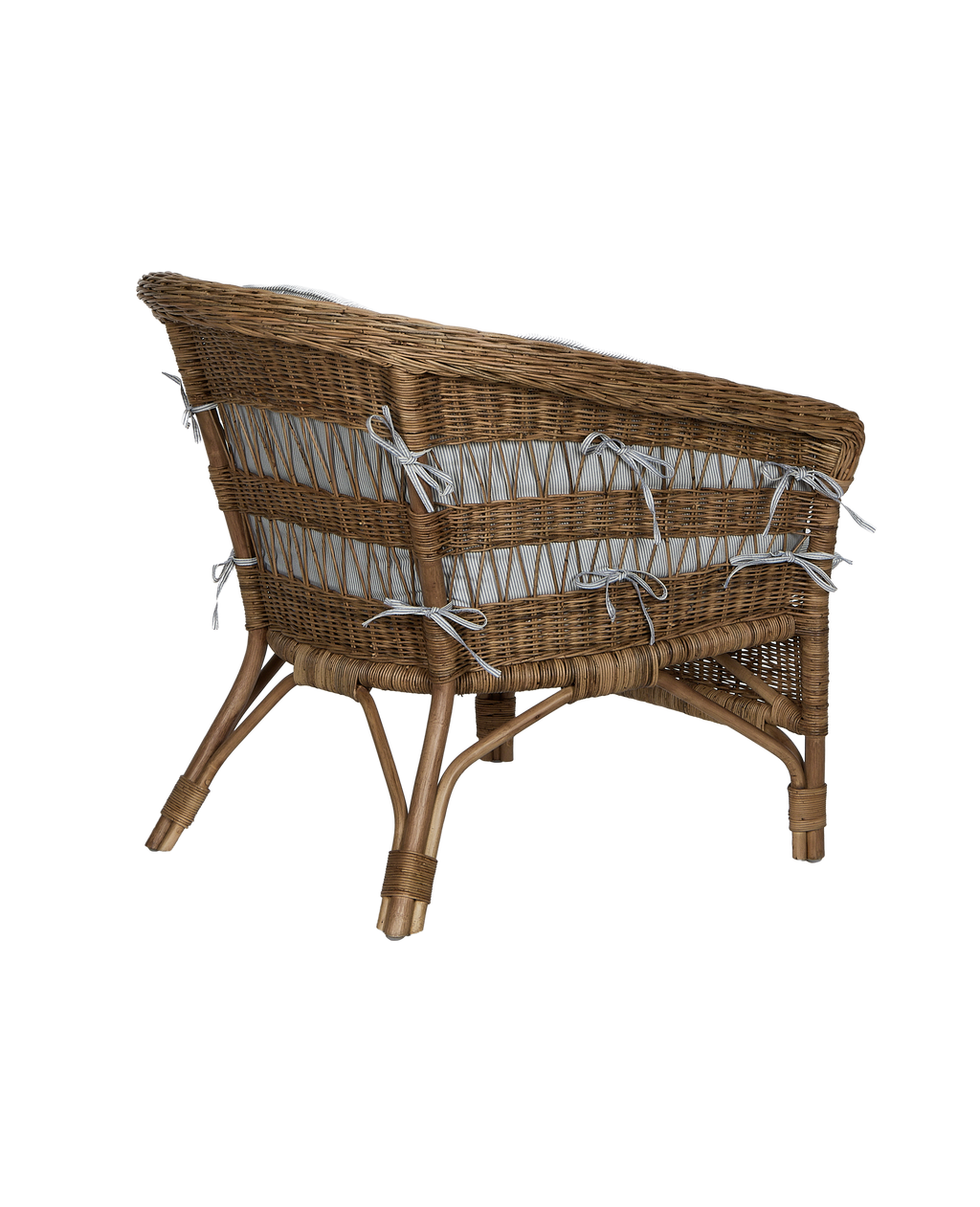 Olive Ateliers - Sanctuary Lounge Chair Back Cushion - Bayside Stripe