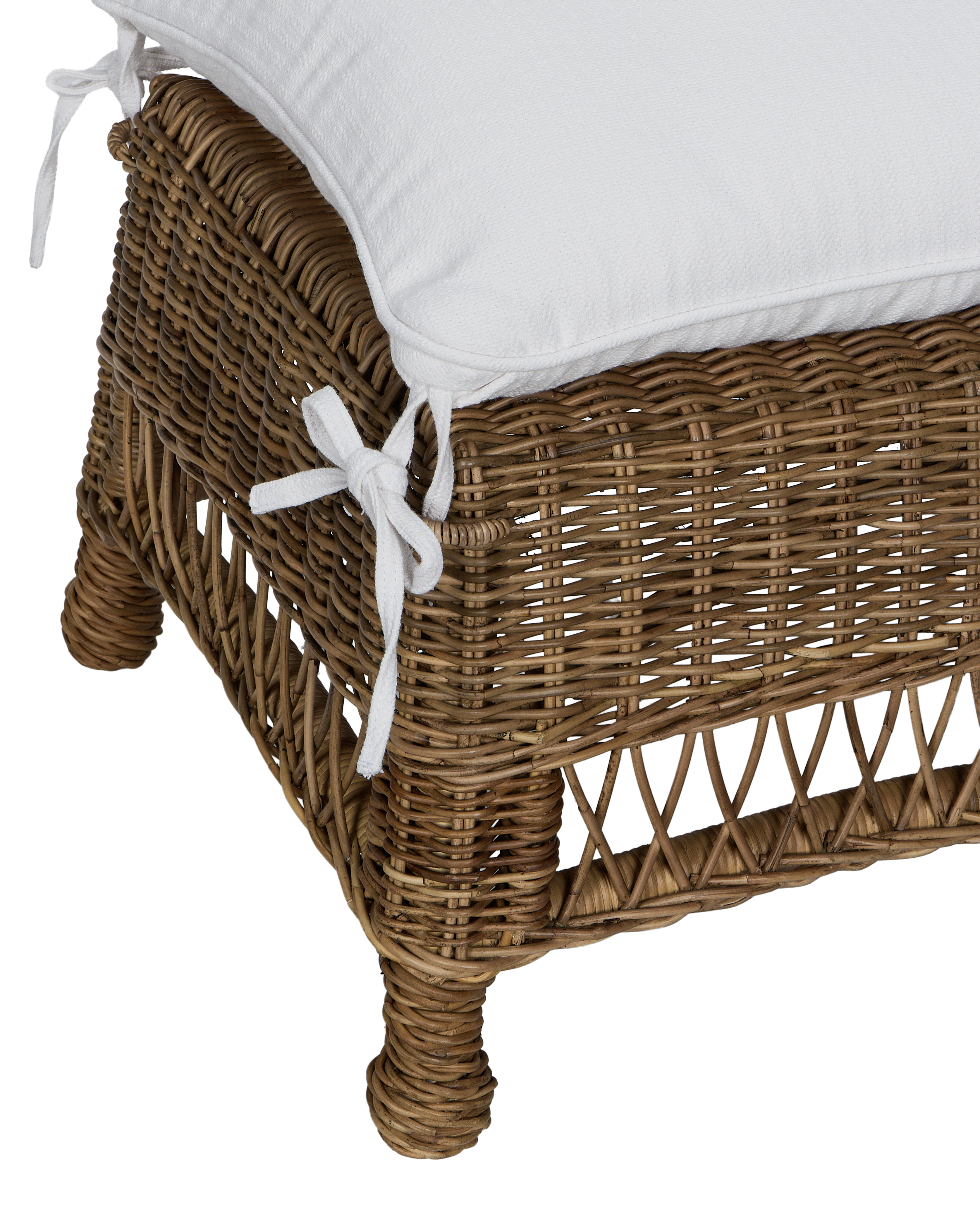 Olive Ateliers - Kickback Ottoman - Shell