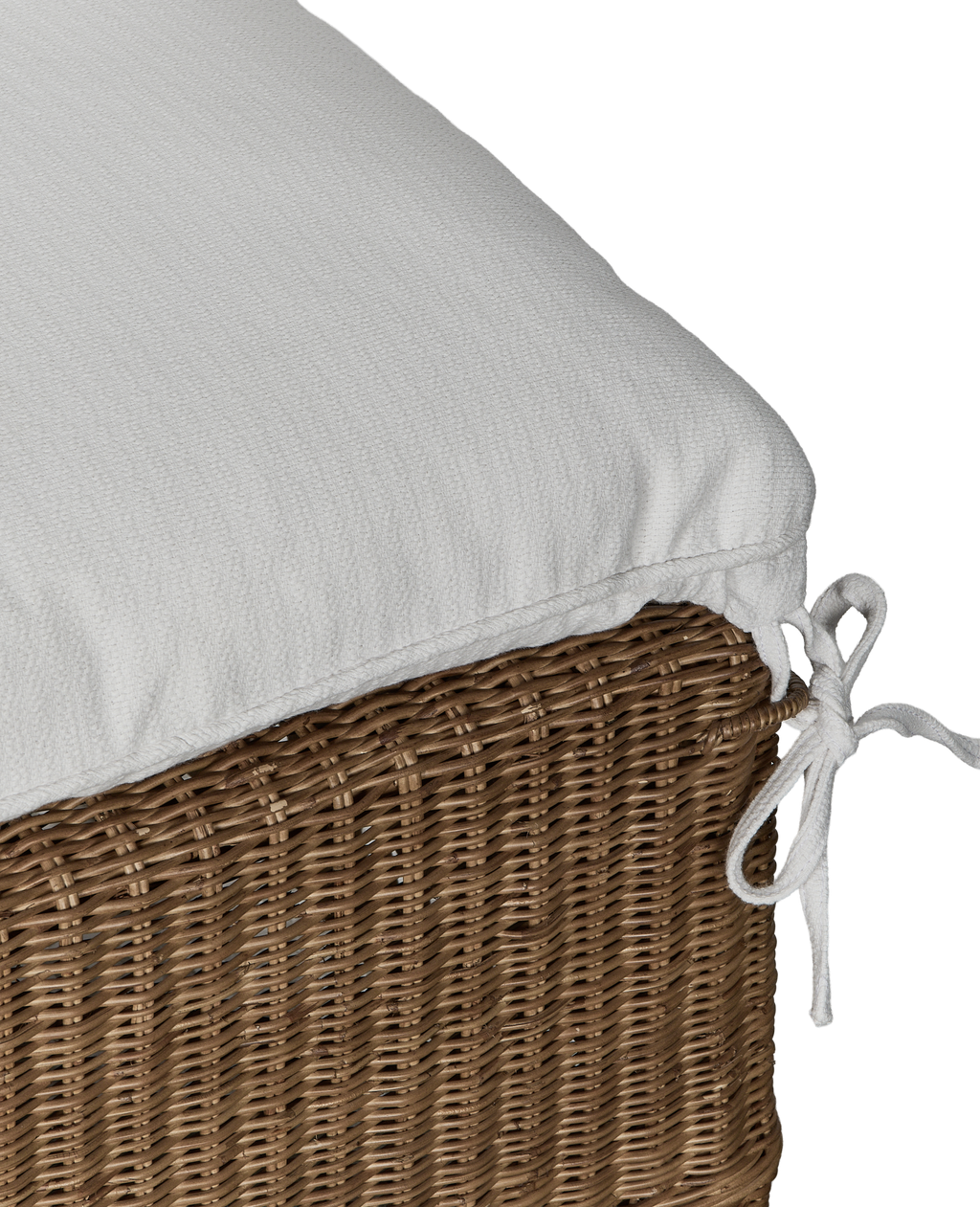 Olive Ateliers - Boxwood Rattan Bench - Shell