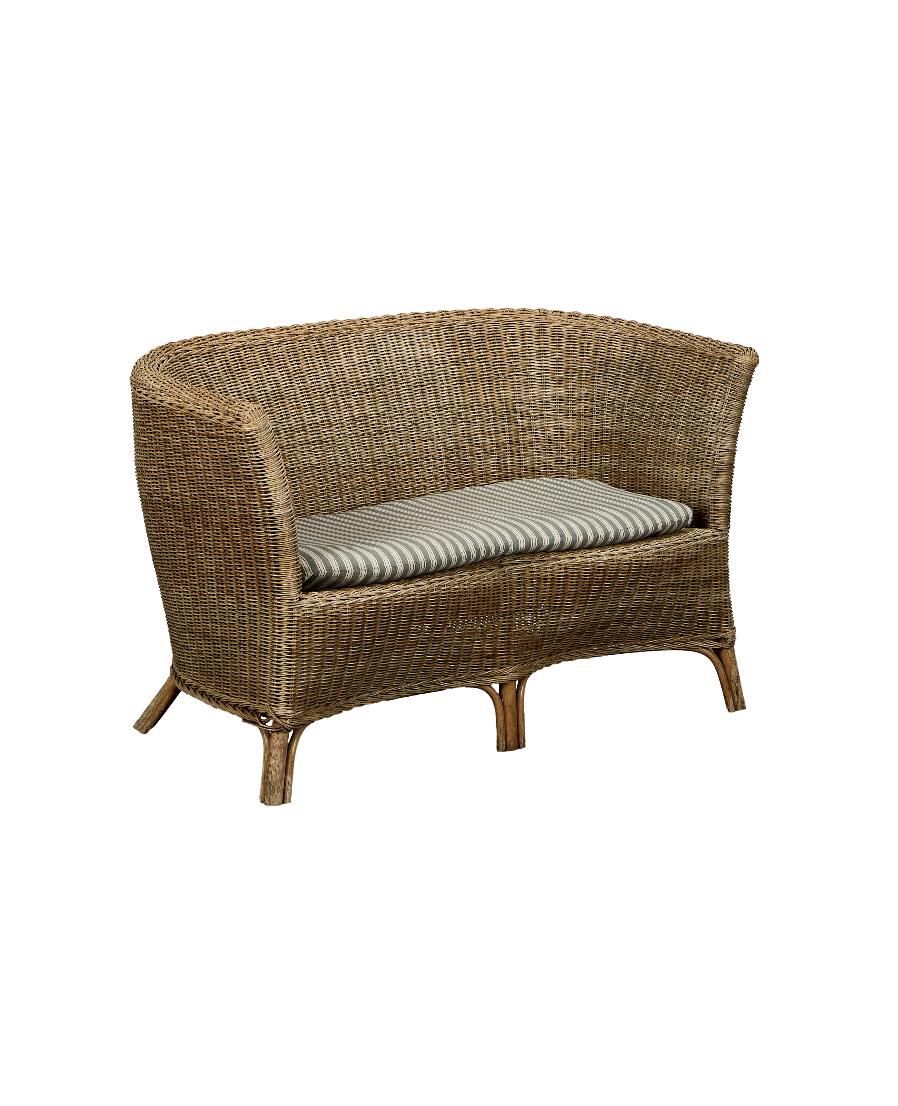 Olive Ateliers - Rattan Loveseat