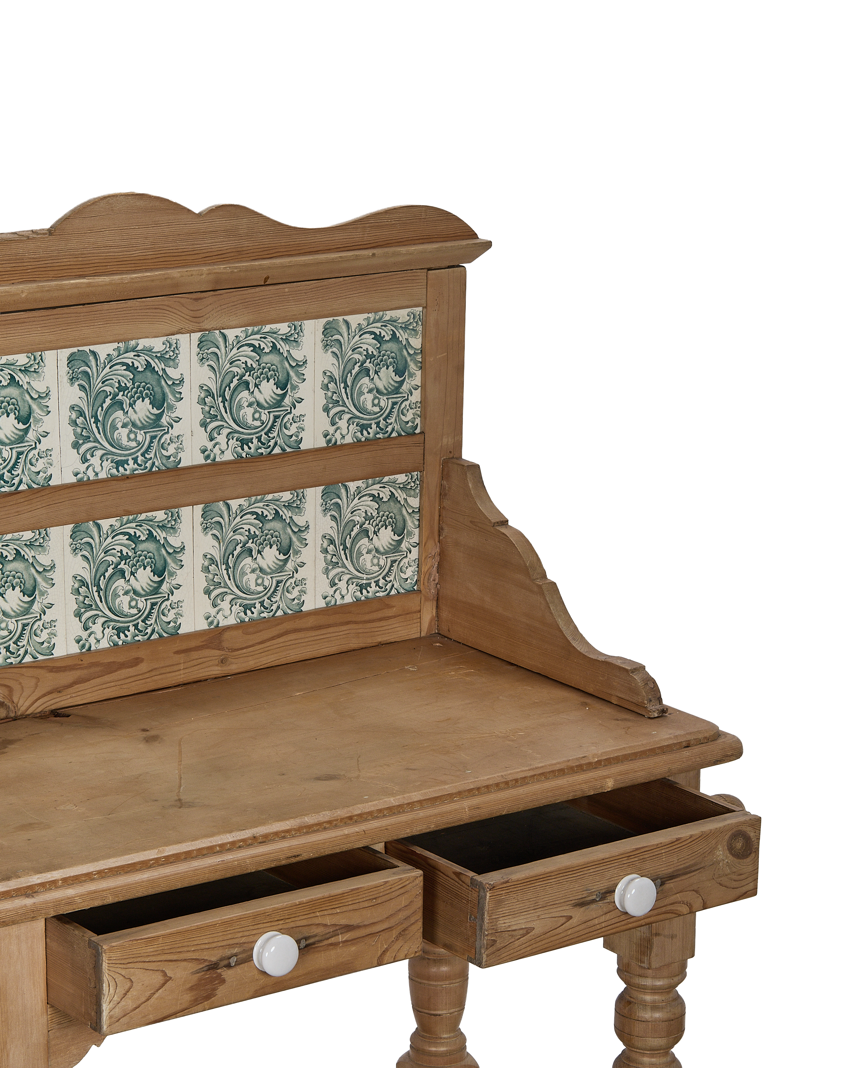 Olive Ateliers - Tiled Kitchen Display Cabinet