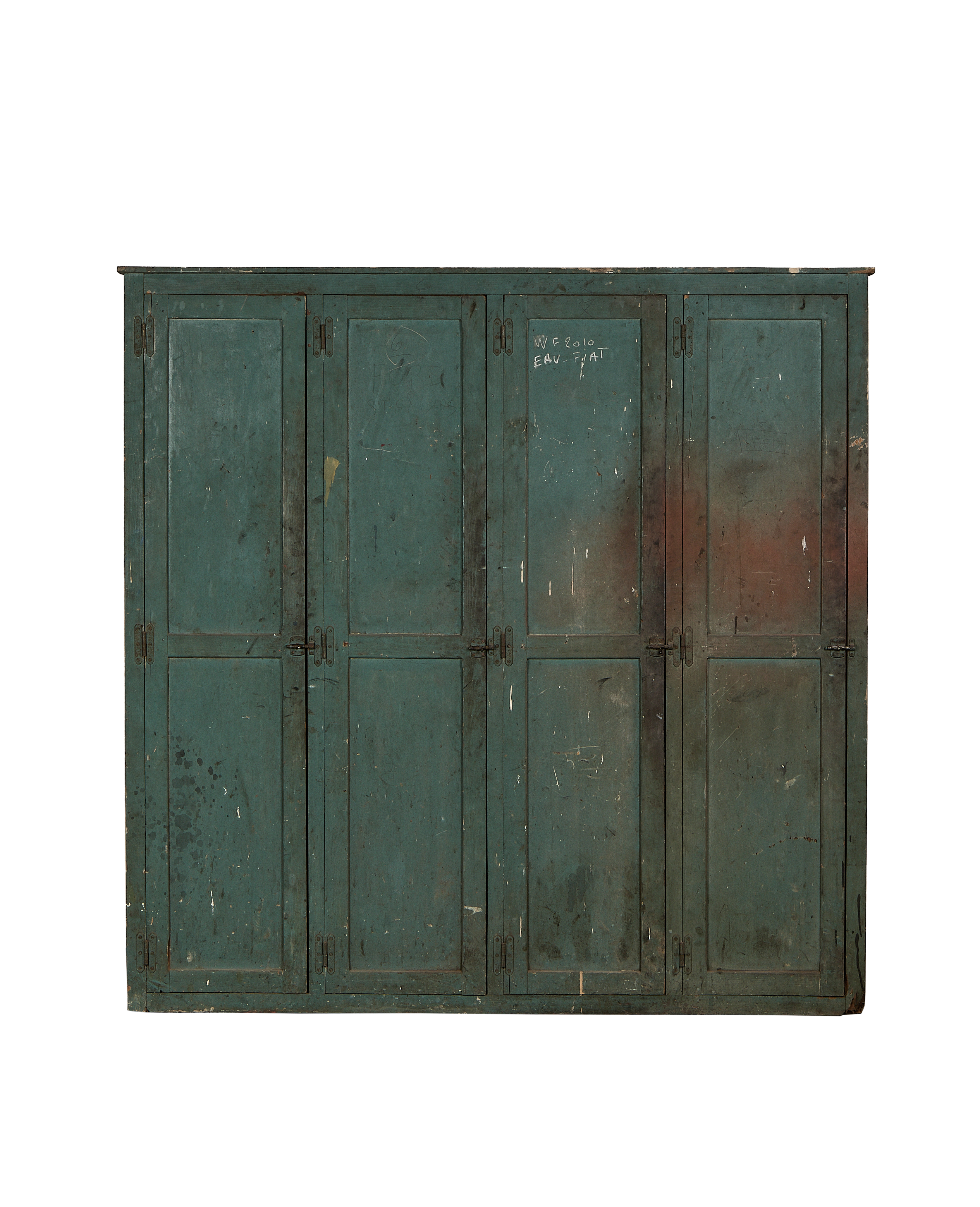 Olive Ateliers - Wood Locker Cabinet - Painted