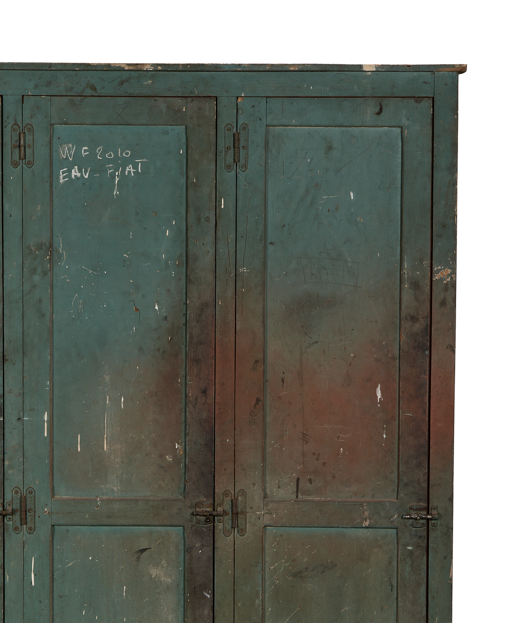 Olive Ateliers - Wood Locker Cabinet - Painted