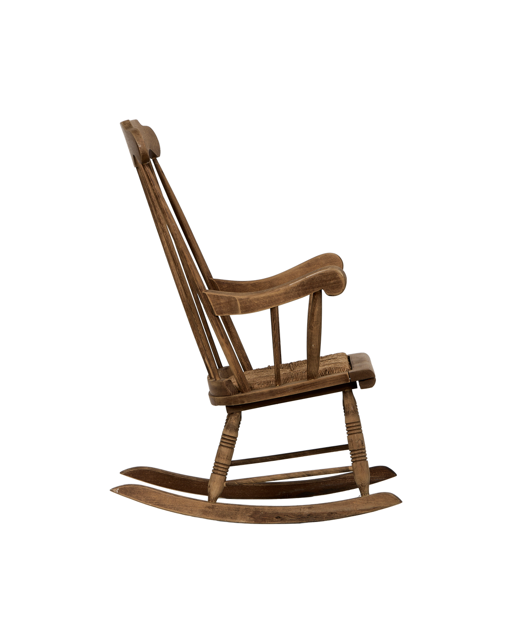 Olive Ateliers - Rush Seat Rocking Chair