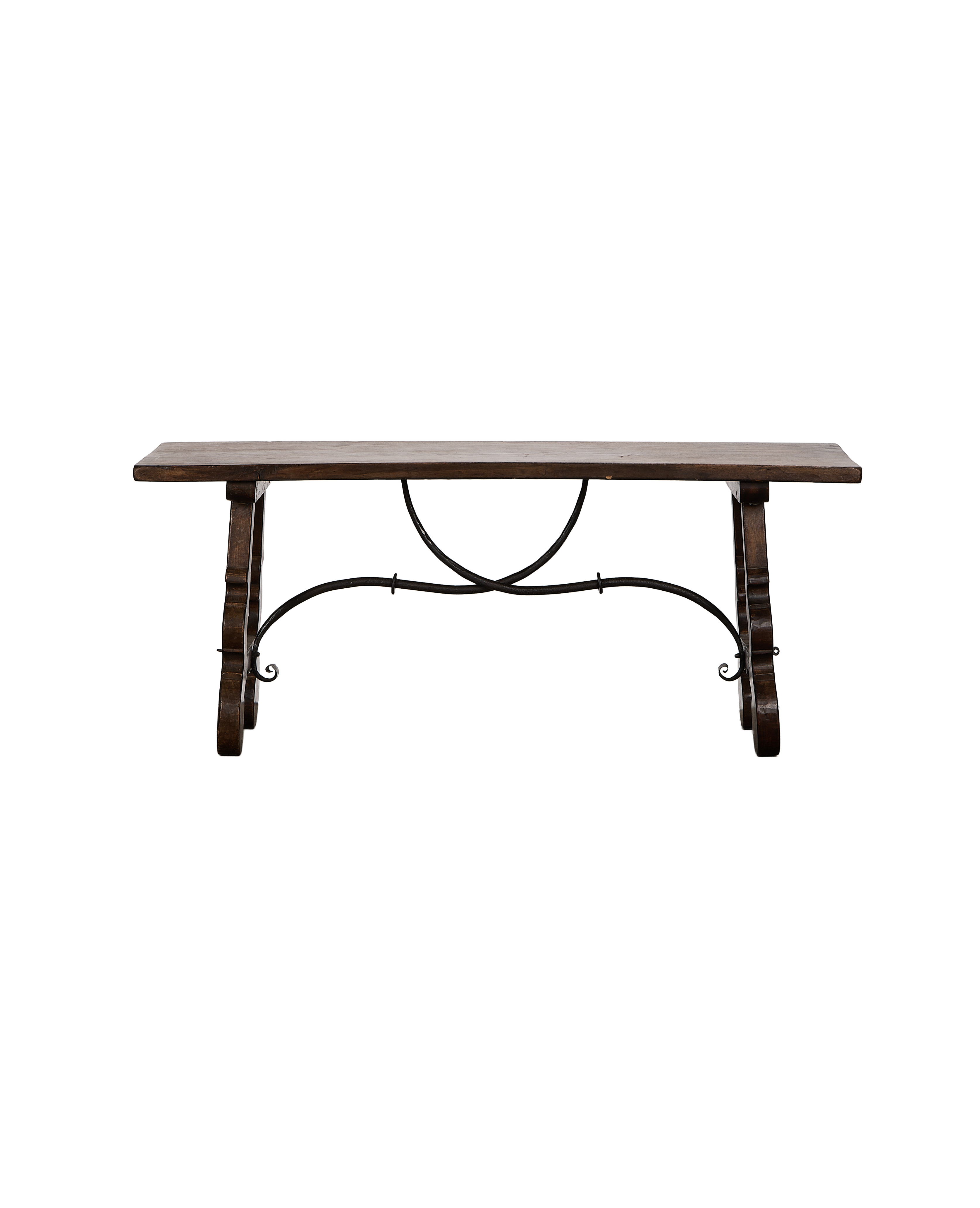 Olive Ateliers - Refectory Iron - Tied Coffee Table