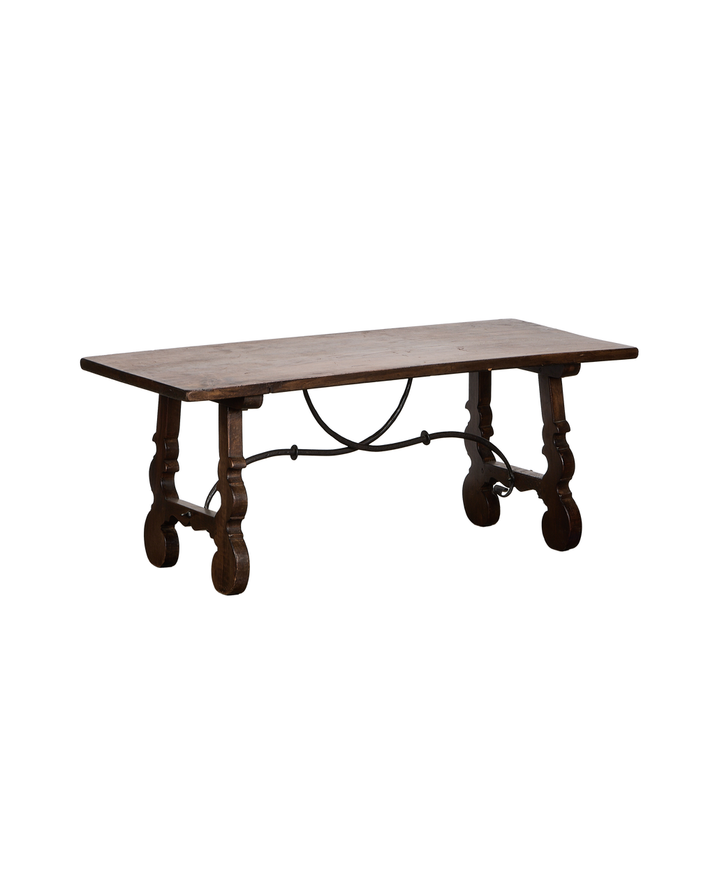 Olive Ateliers - Refectory Iron - Tied Coffee Table