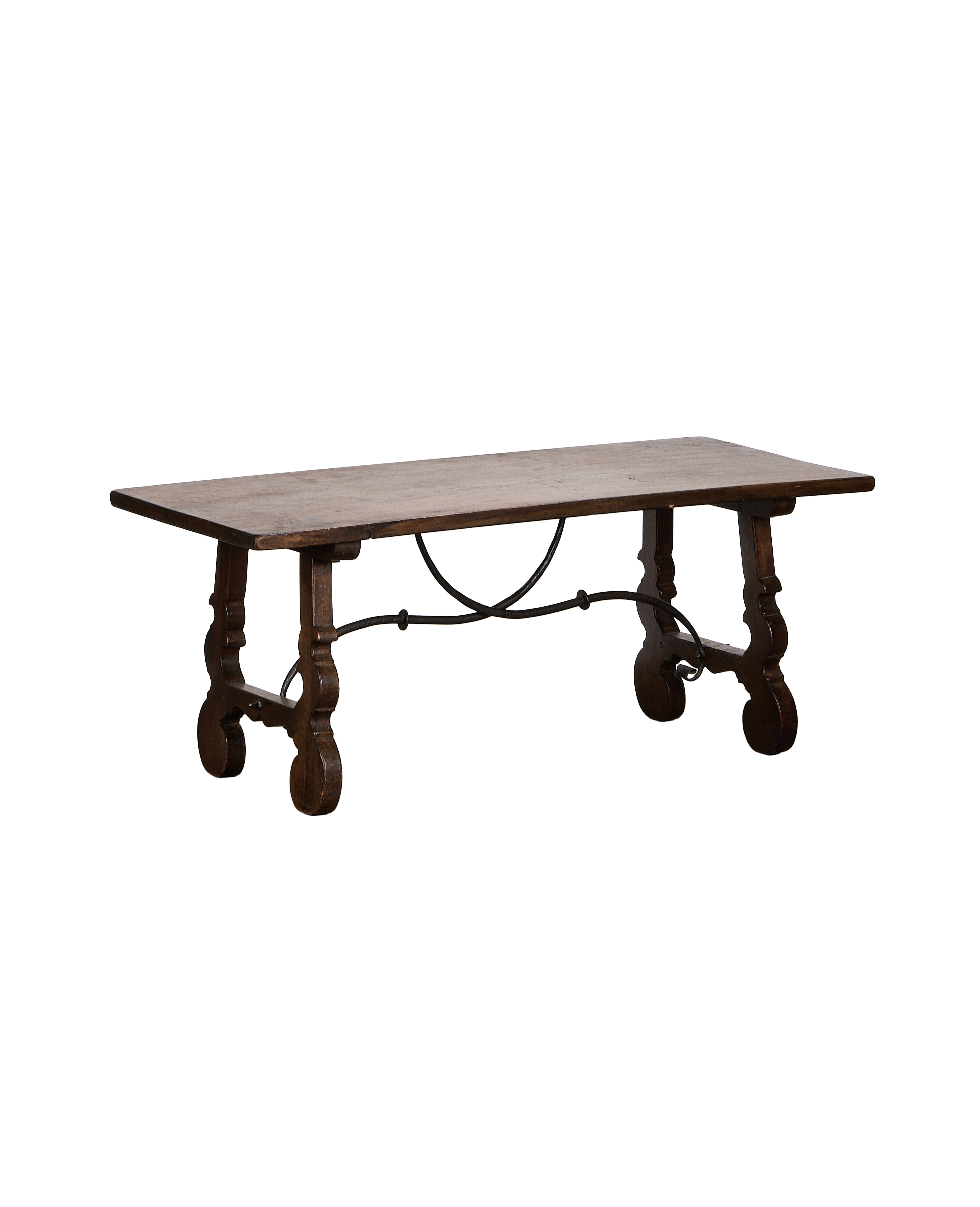 Olive Ateliers - Refectory Iron - Tied Coffee Table